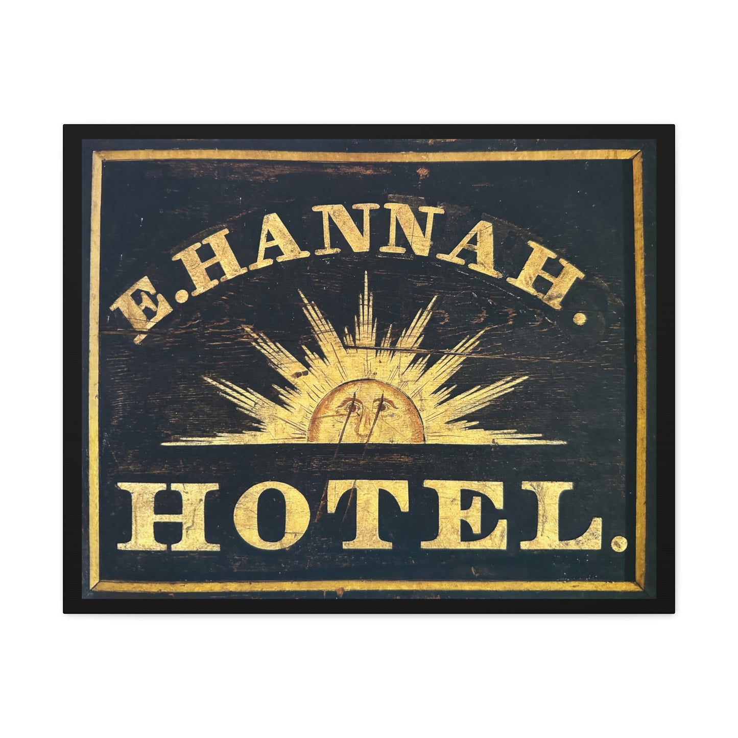 Hannah Hotel Matte Canvas, Stretched, 1.25"