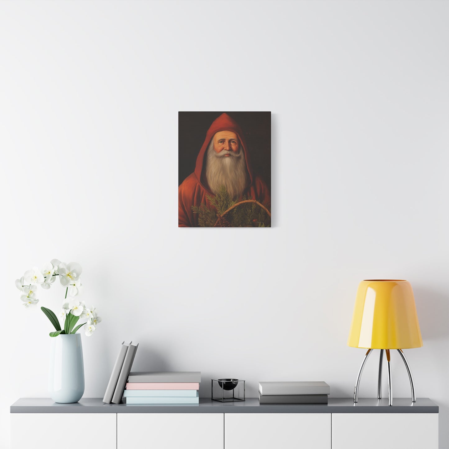 Sweet Red Santa Matte Canvas, Stretched, 1.25"