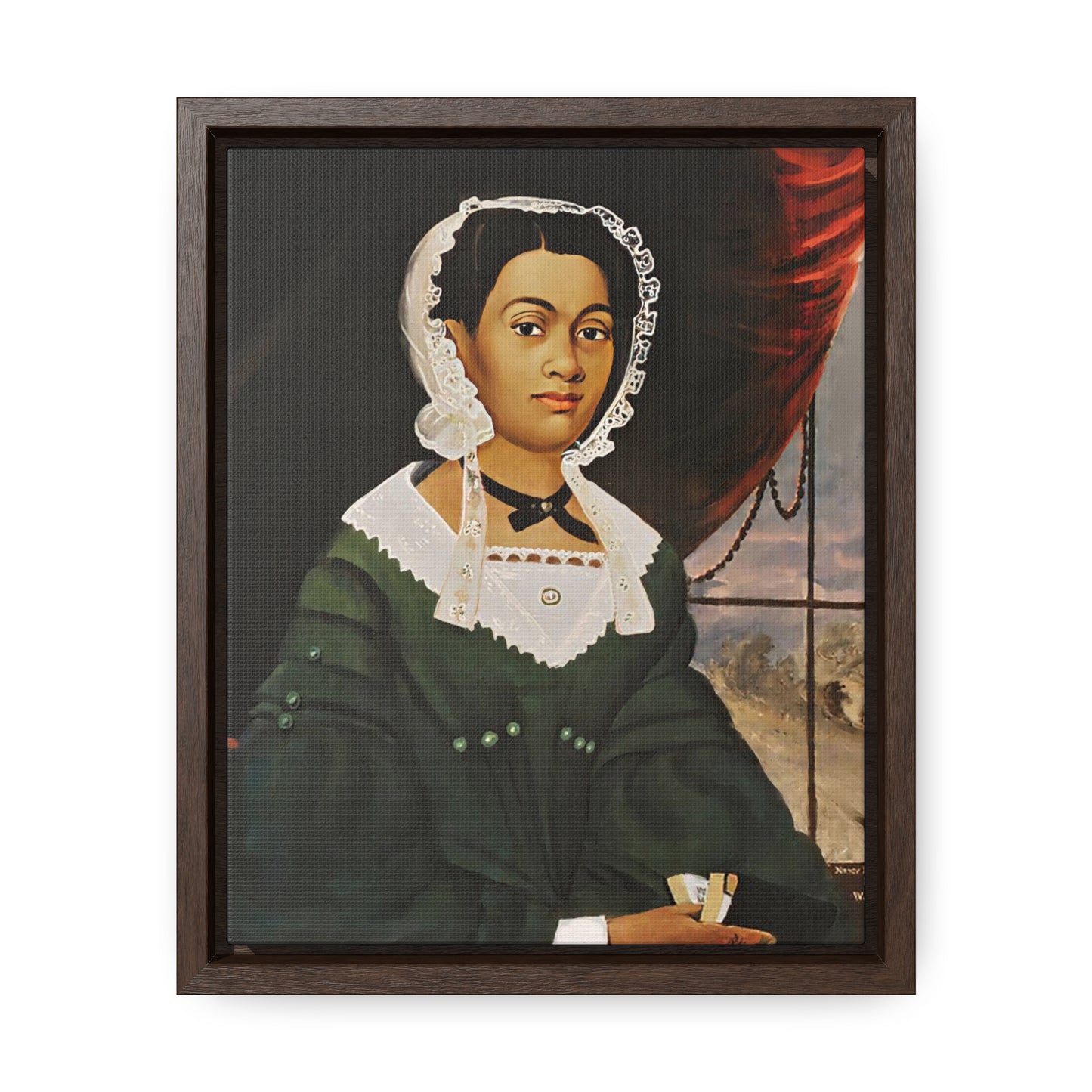 Mrs. Nancy Lawson Gallery Canvas Wraps, Vertical Frame