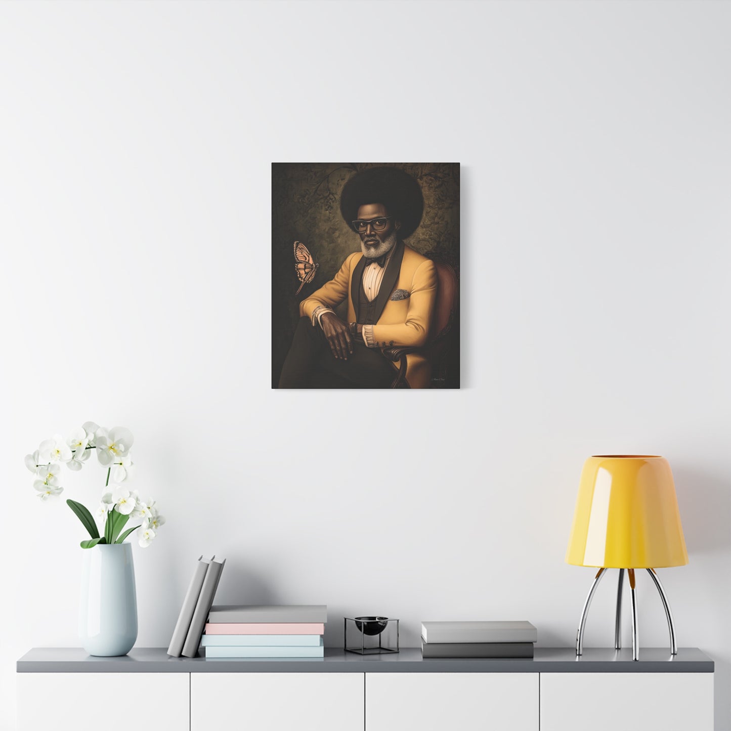 Afro-Victorian Gentleman Portrait | Bellewood Whimsical Historical Art Print