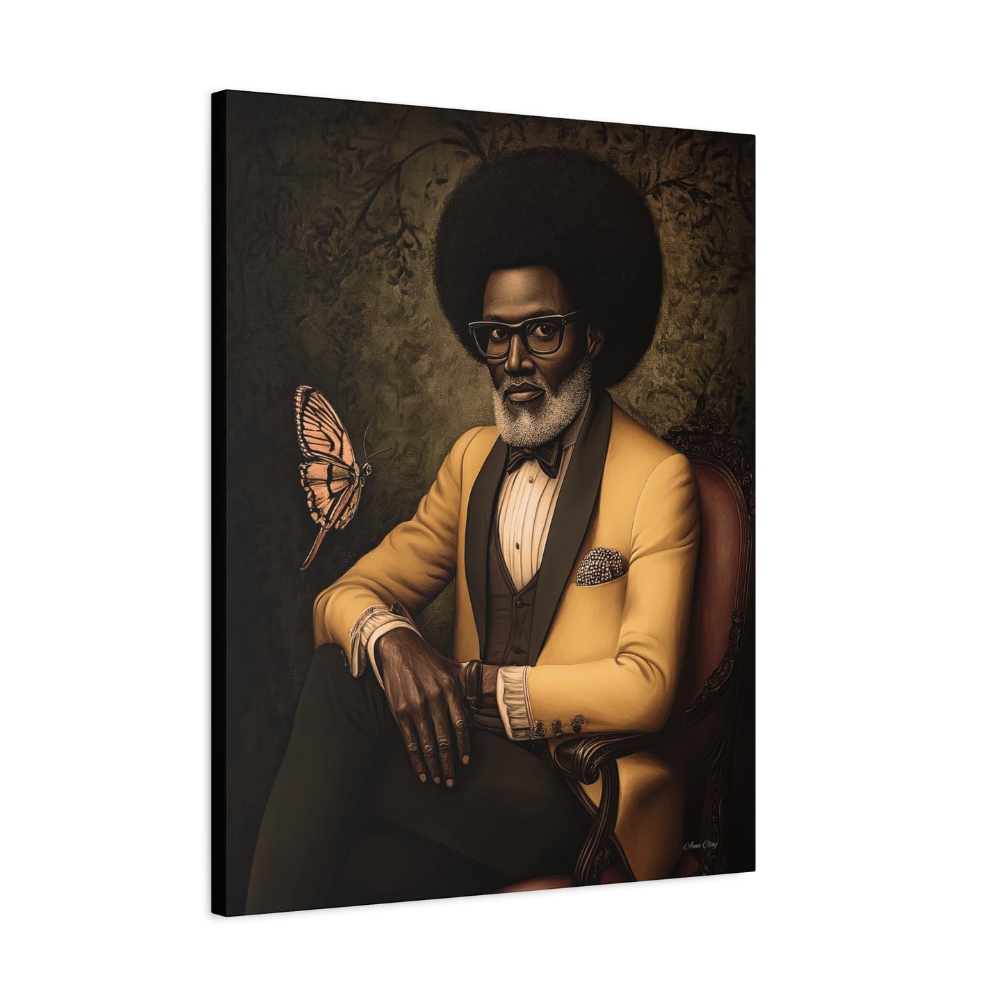 Afro-Victorian Gentleman Portrait | Bellewood Whimsical Historical Art Print