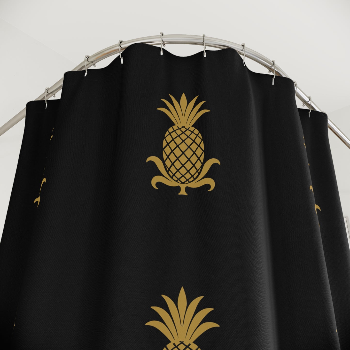 Tropical Pineapple Shower Curtain, Summer Vibes, Pineapple Lover's Essential