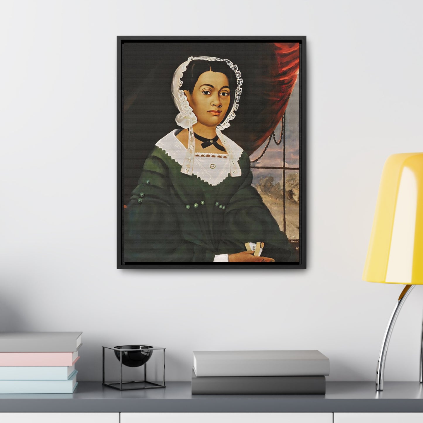 Mrs. Nancy Lawson Gallery Canvas Wraps, Vertical Frame