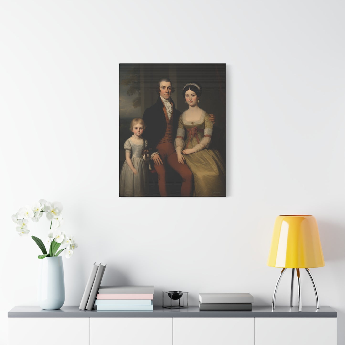 The Field Family Matte Canvas, Stretched, 1.25"