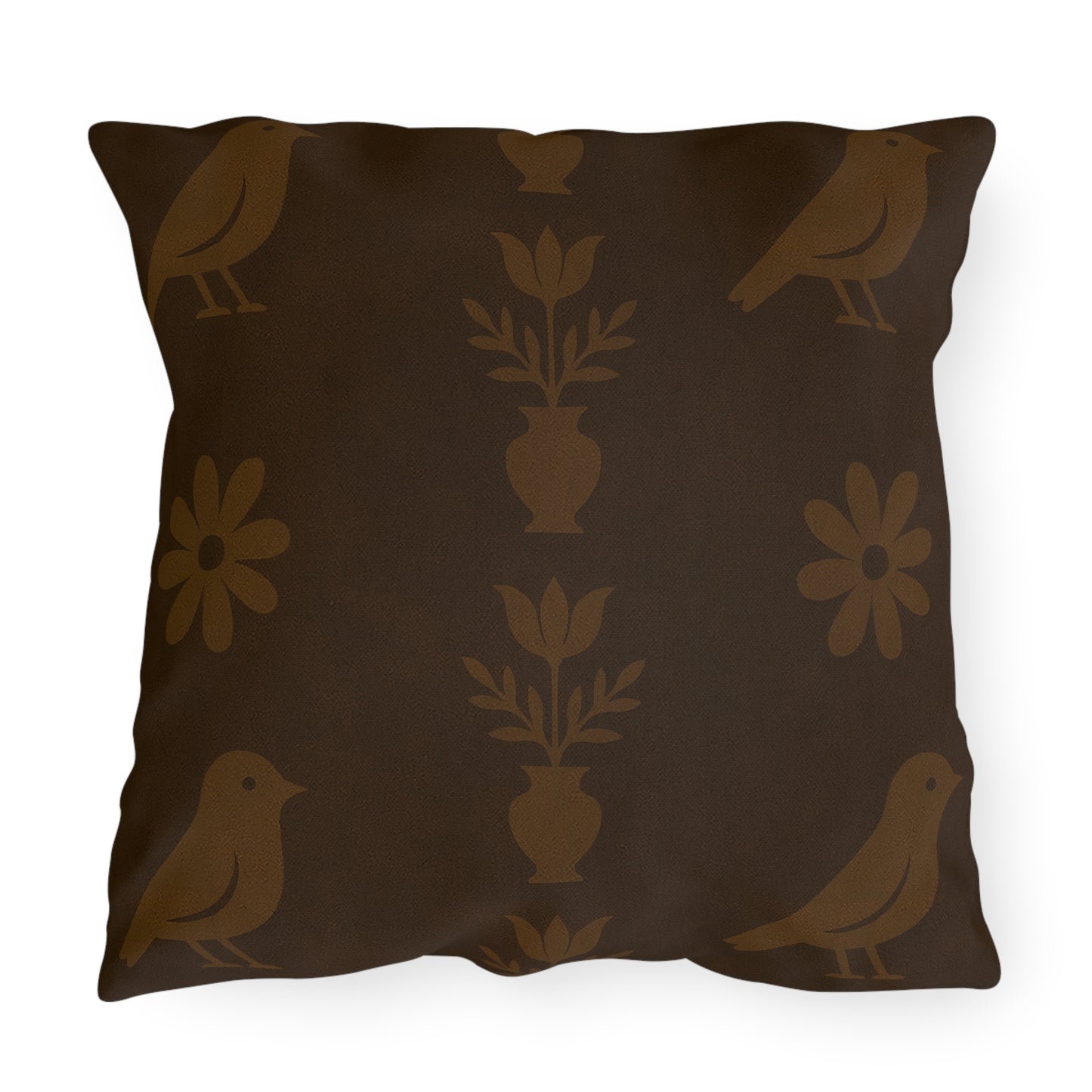 Chic Outdoor Pillows for Cozy Patios, Garden Decor, Seasonal Celebrations, Bird & Floral Design, Boho Throw Cushions