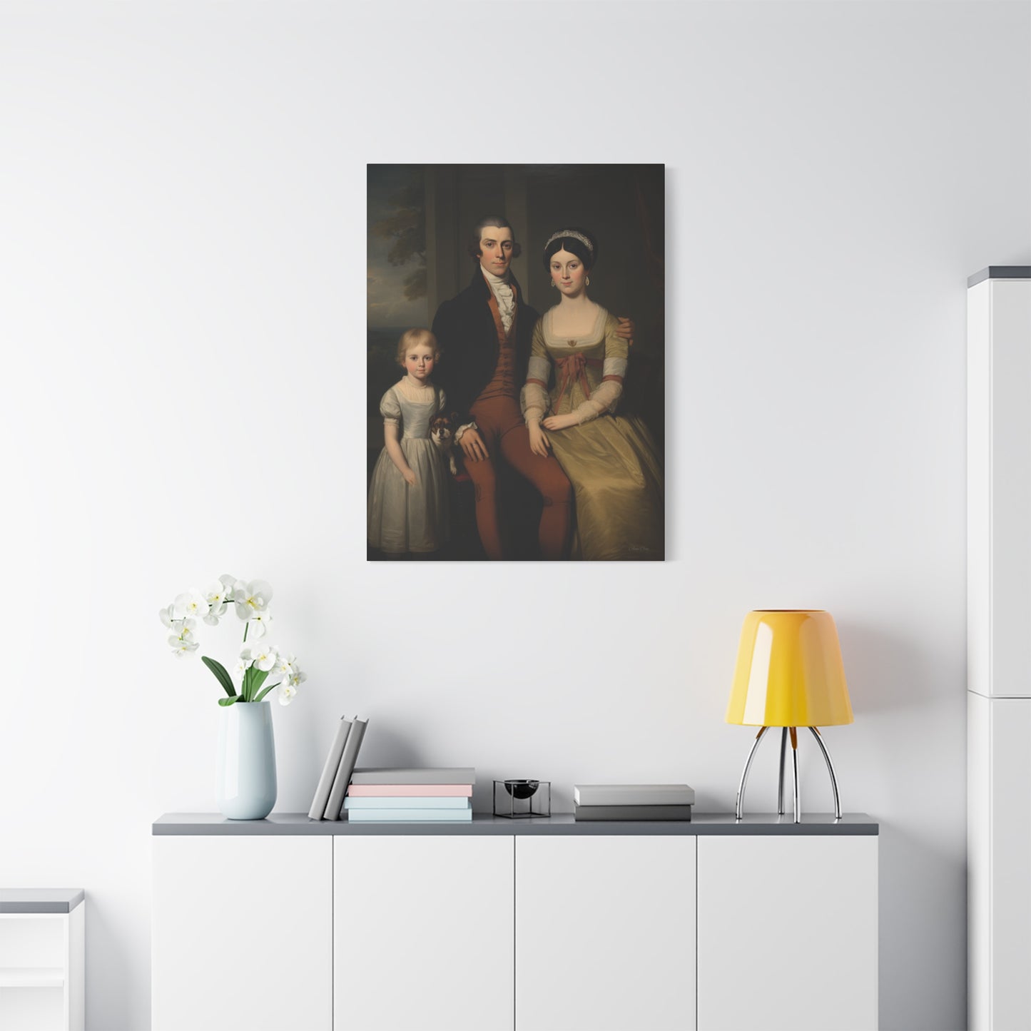 The Field Family Matte Canvas, Stretched, 1.25"