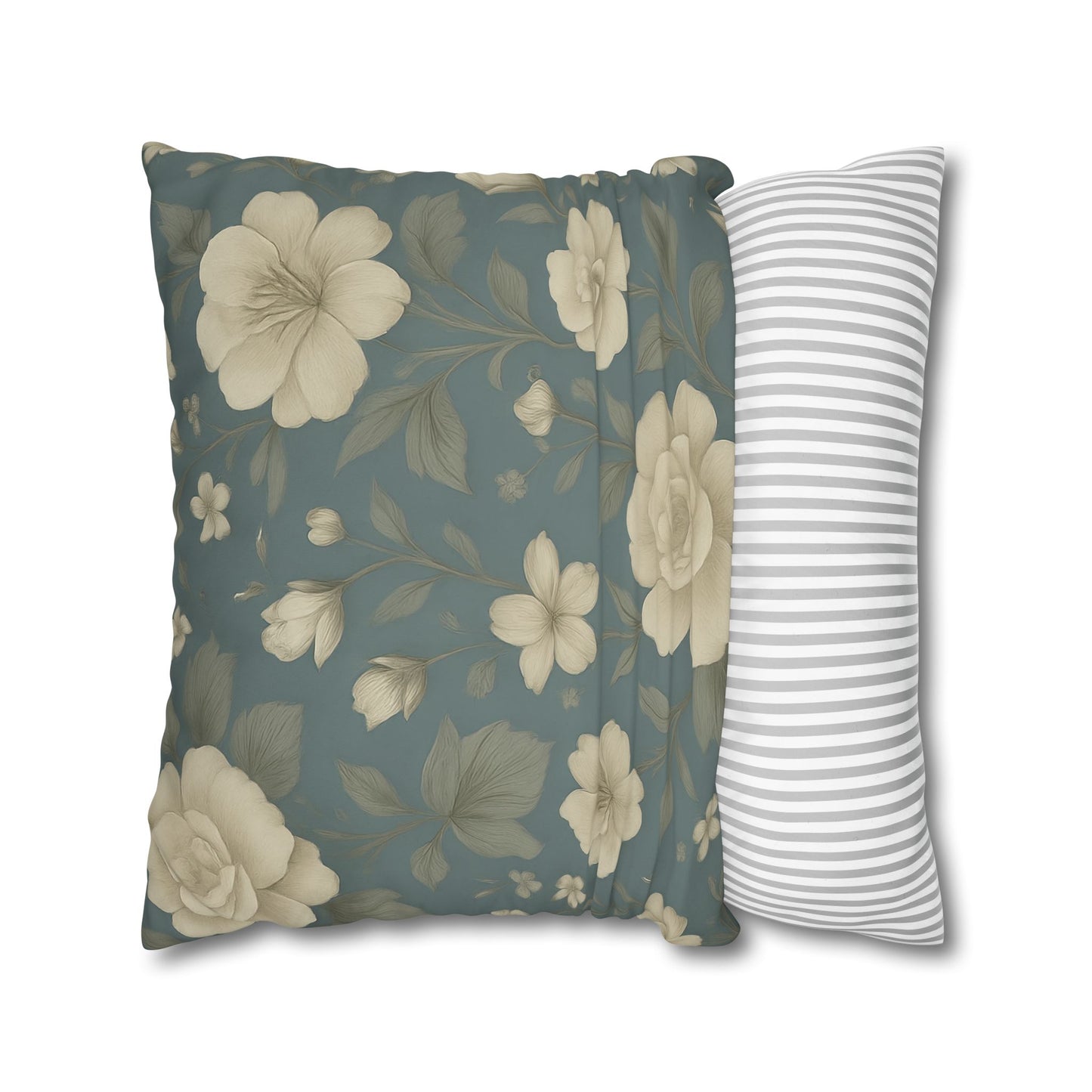 Floral Throw Pillow, Cozy Home Décor, Gift for Her, Vintage Cushion, Living Room Accent, Wedding Decor, Boho Pillows