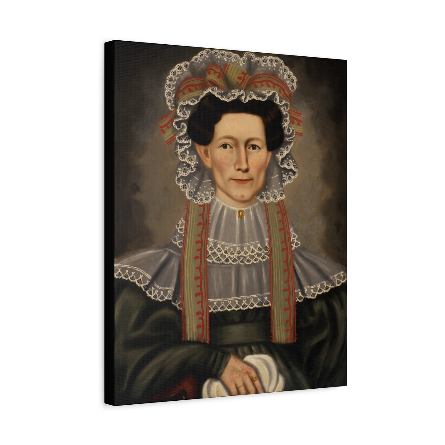 Vintage Portrait Canvas Art - Stretched Wall Decor for Home & Office