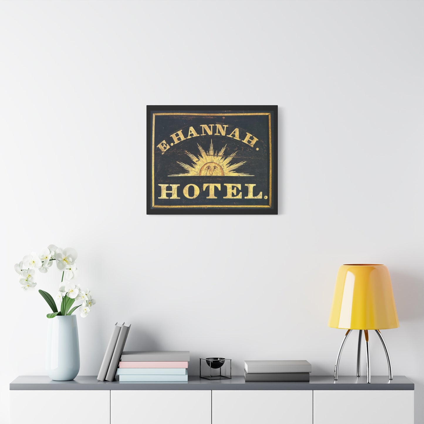 Hannah Hotel Matte Canvas, Stretched, 1.25"