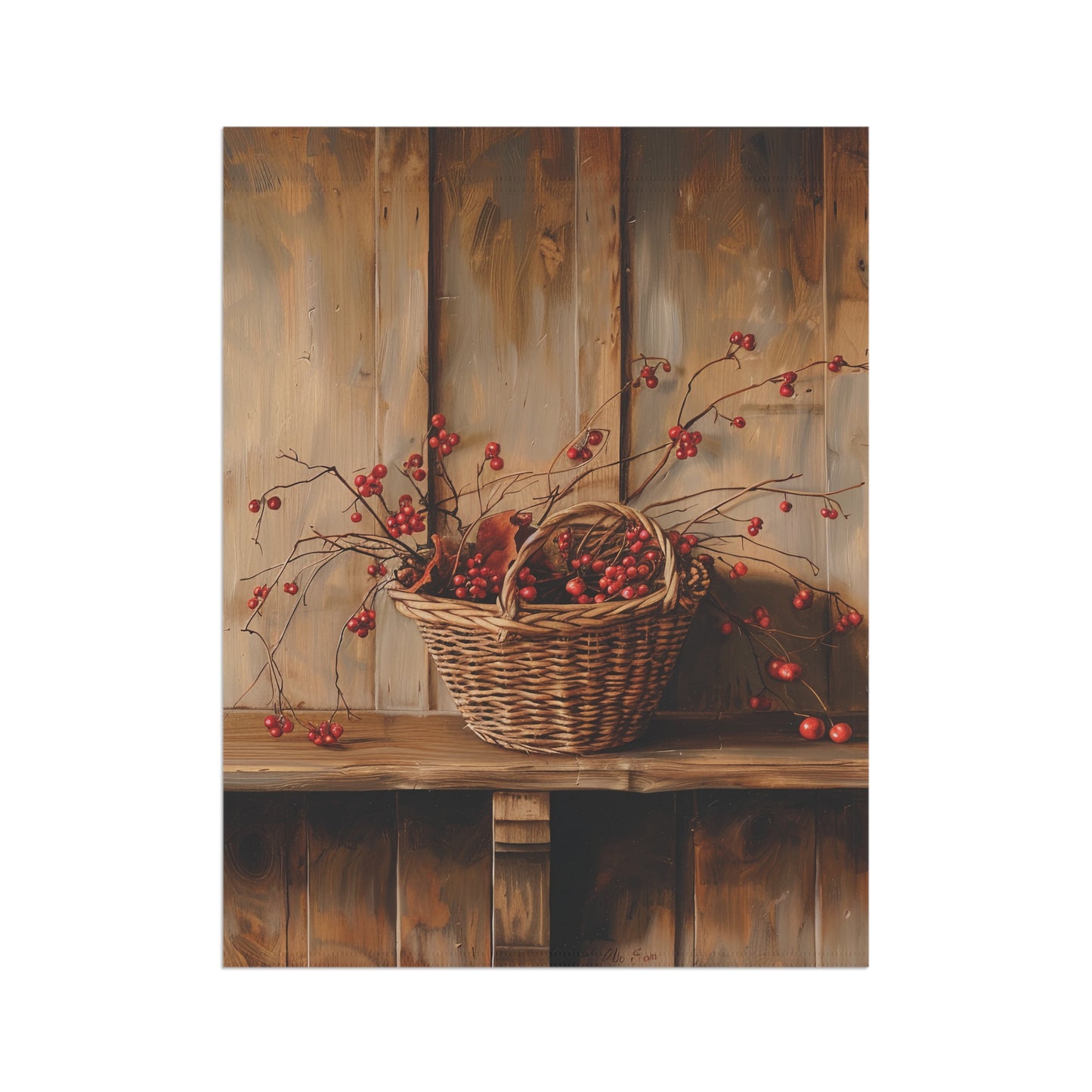 Basket of Bittersweet Garden & House Banner