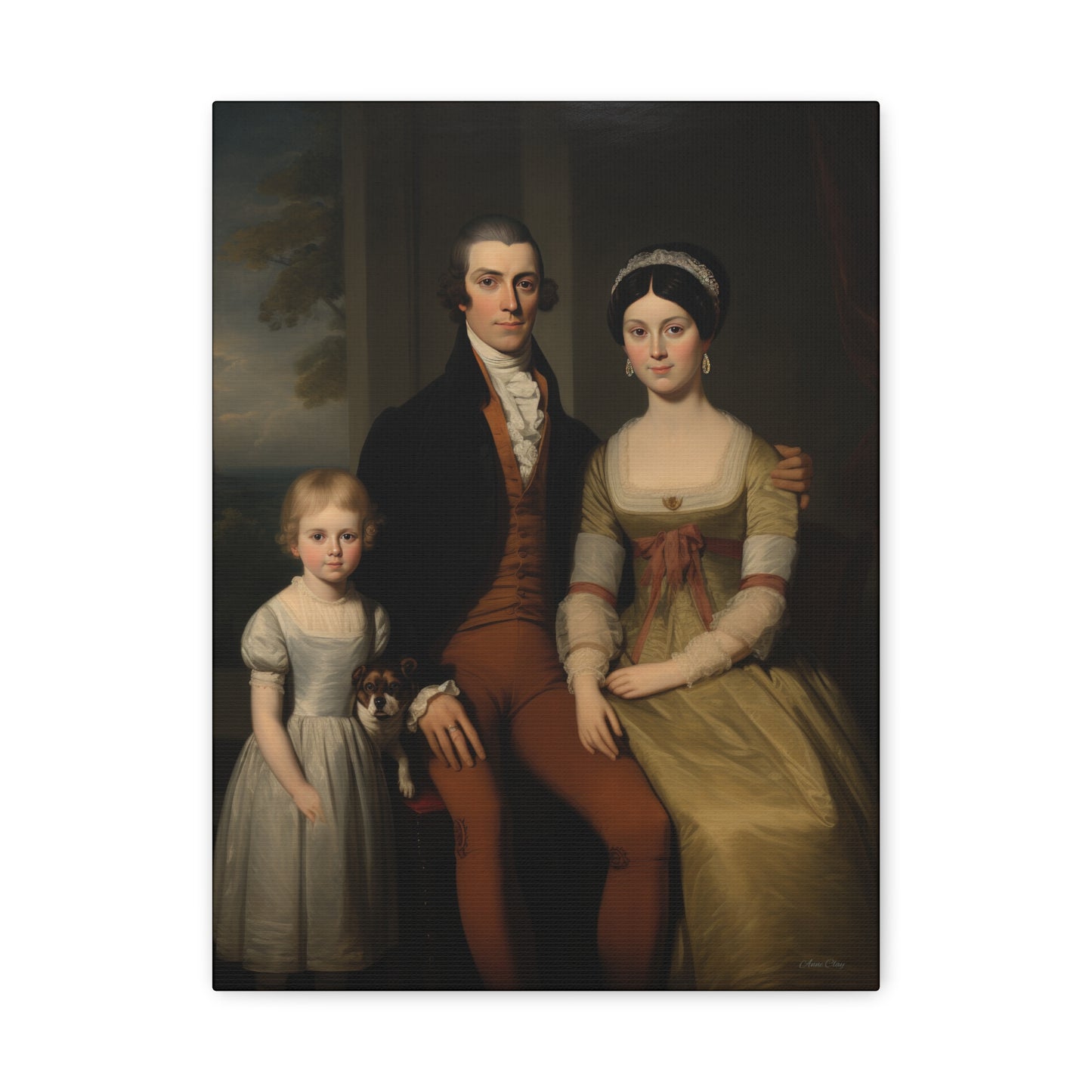The Field Family Matte Canvas, Stretched, 1.25"