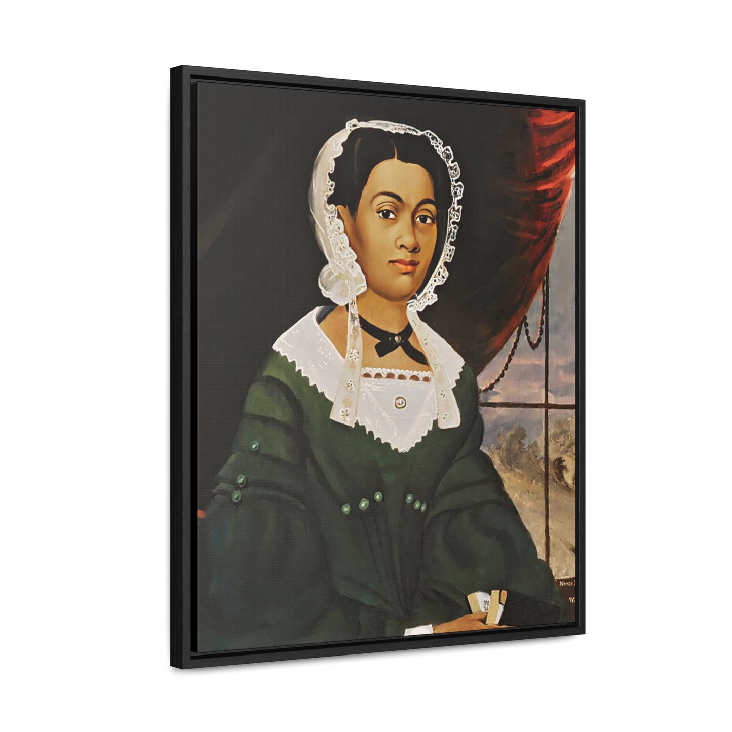 Mrs. Nancy Lawson Gallery Canvas Wraps, Vertical Frame