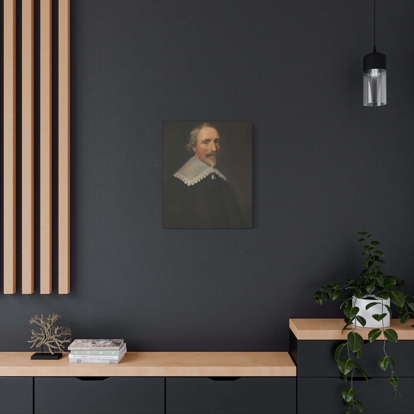 Classic Portrait Matte Canvas Wall Art – Timeless Home Décor