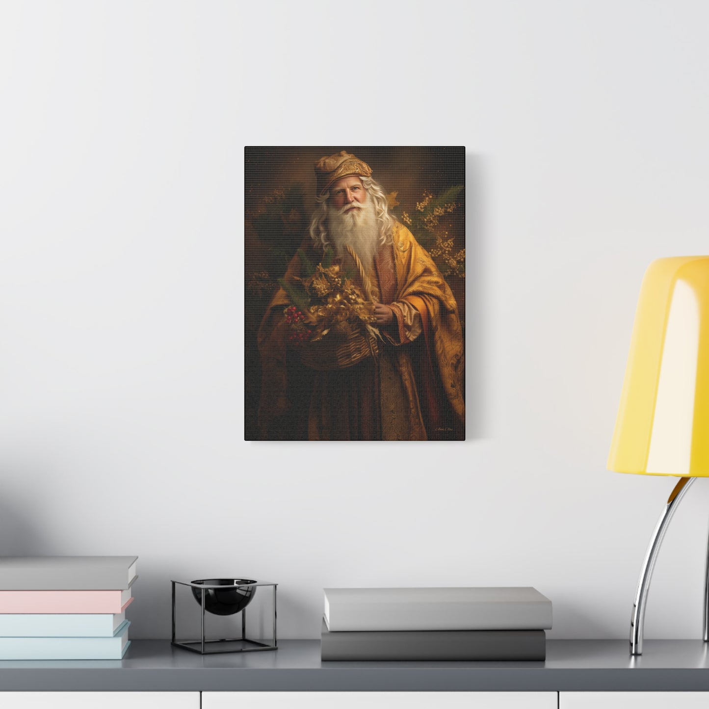 Santa New Year! Matte Canvas, Stretched, 1.25"