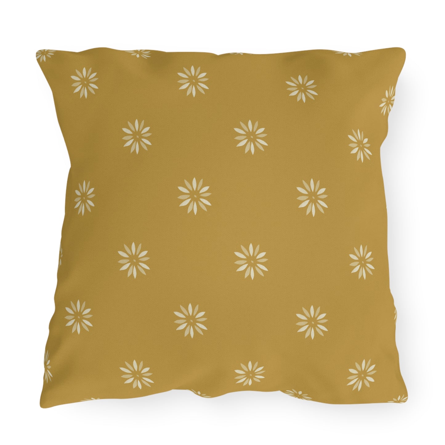 Sunny Floral Outdoor Pillows - Cozy Throw Cushions for Patio and Garden Decor
