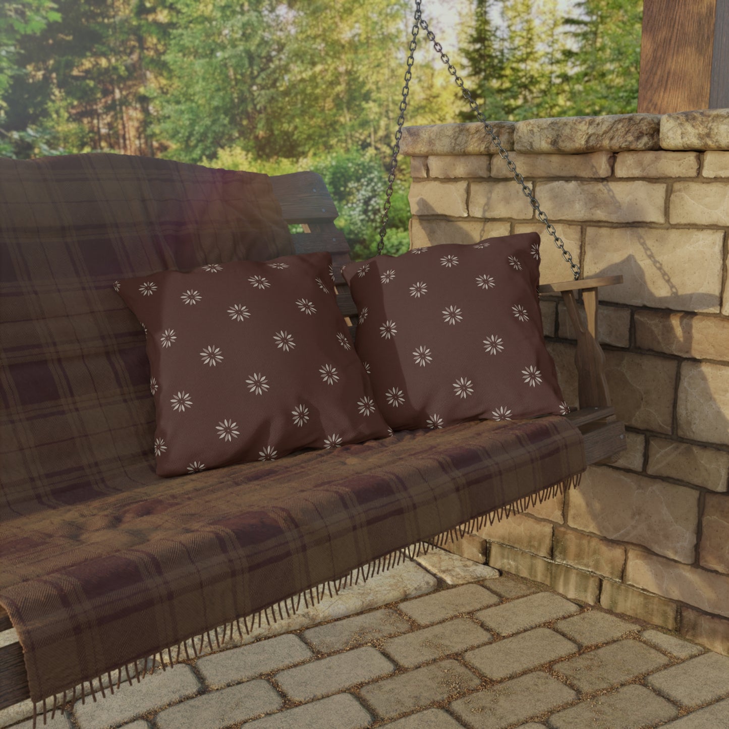 Floral Pattern Outdoor Pillows for Cozy Patios & Gardens