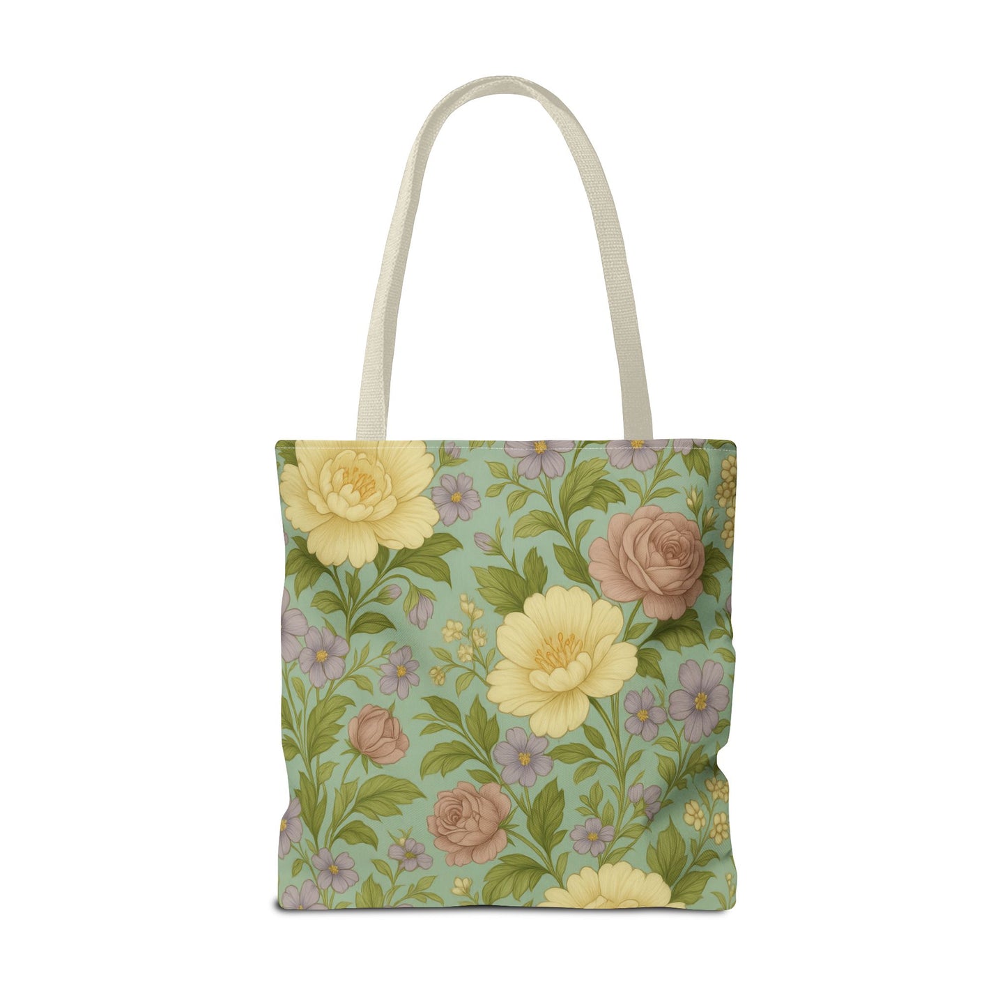 Floral Tote Bag, Eco-Friendly Shopping Bag, Casual Purse, Beach Bag, Gift for Her, Spring Summer Essentials
