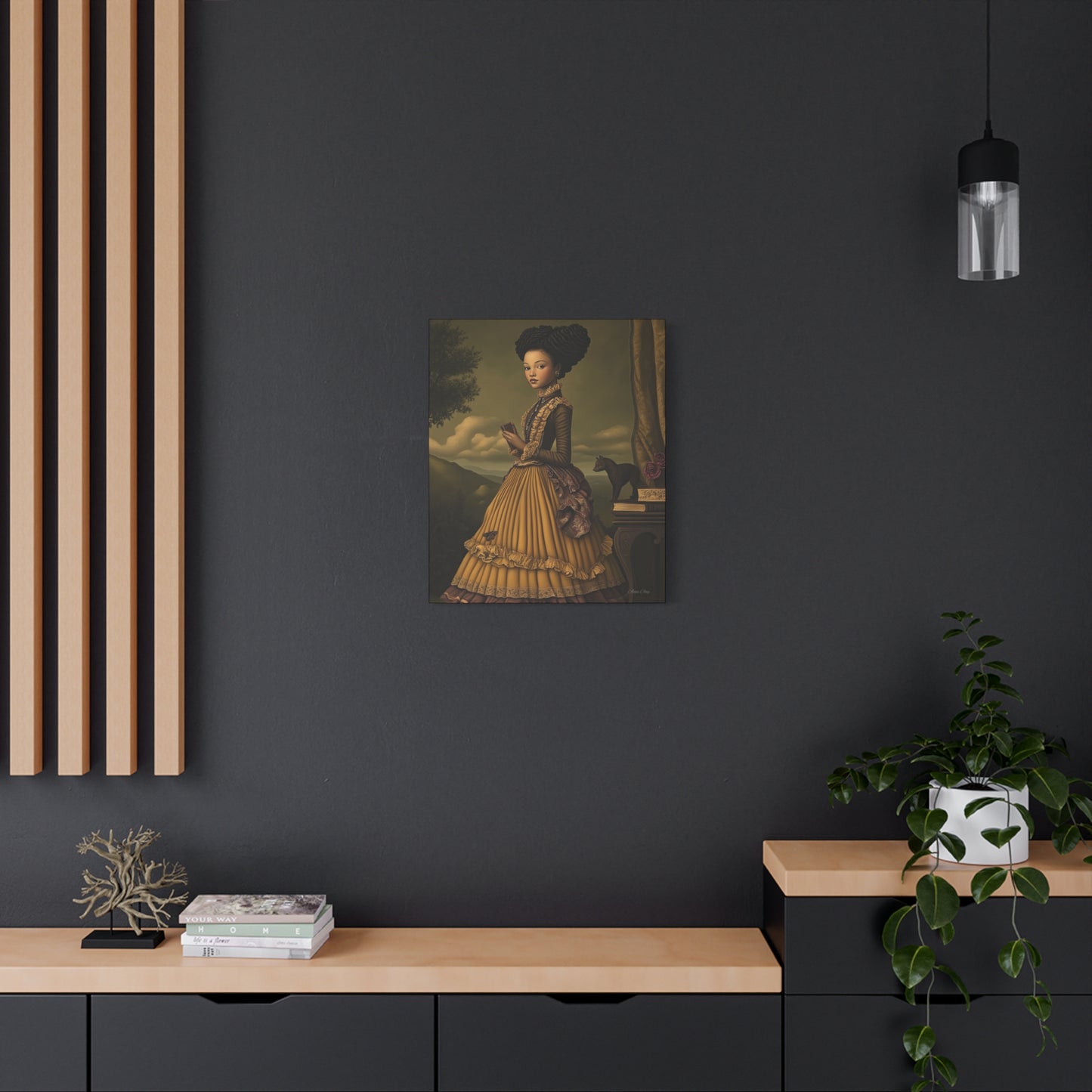 Elegant Art Canvas Print, Home Decor, Gifting, Wall Art, Vintage Style