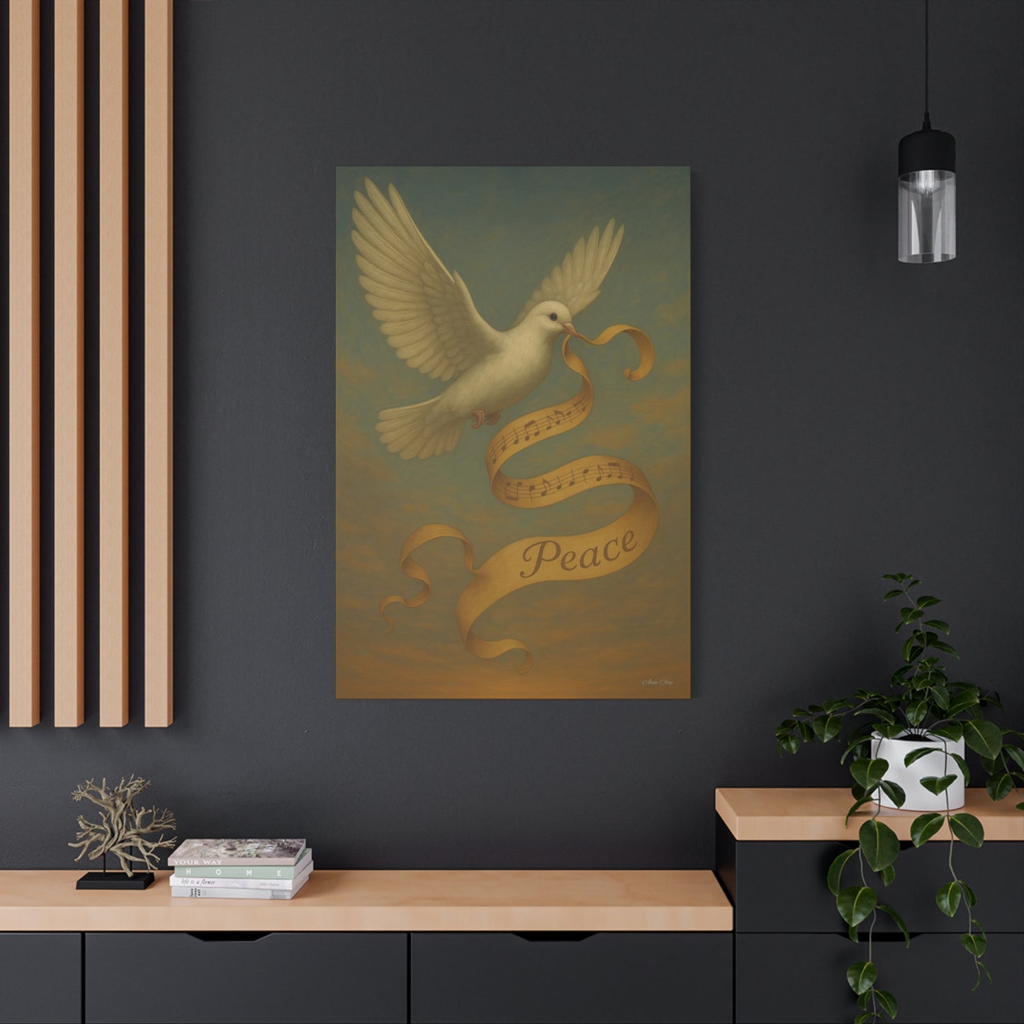 Peaceful Dove Canvas Art