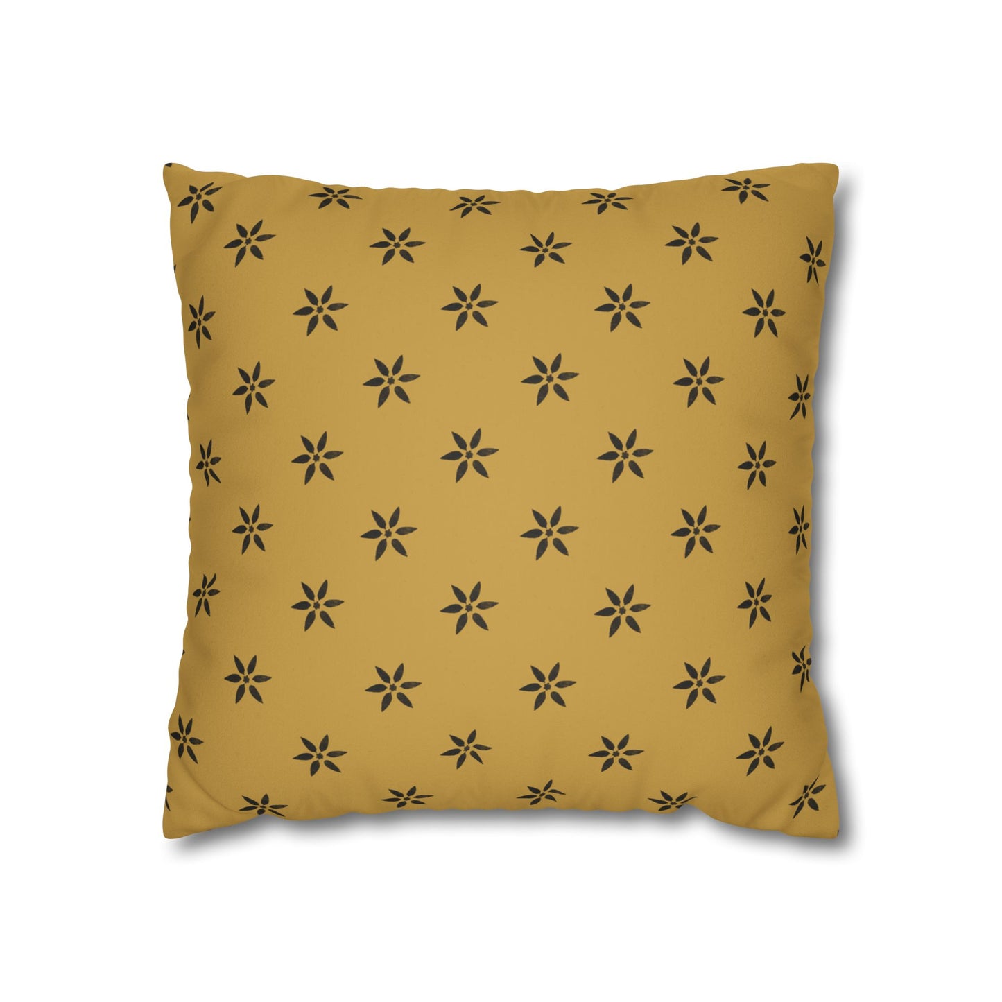Faux Suede Square Pillowcase