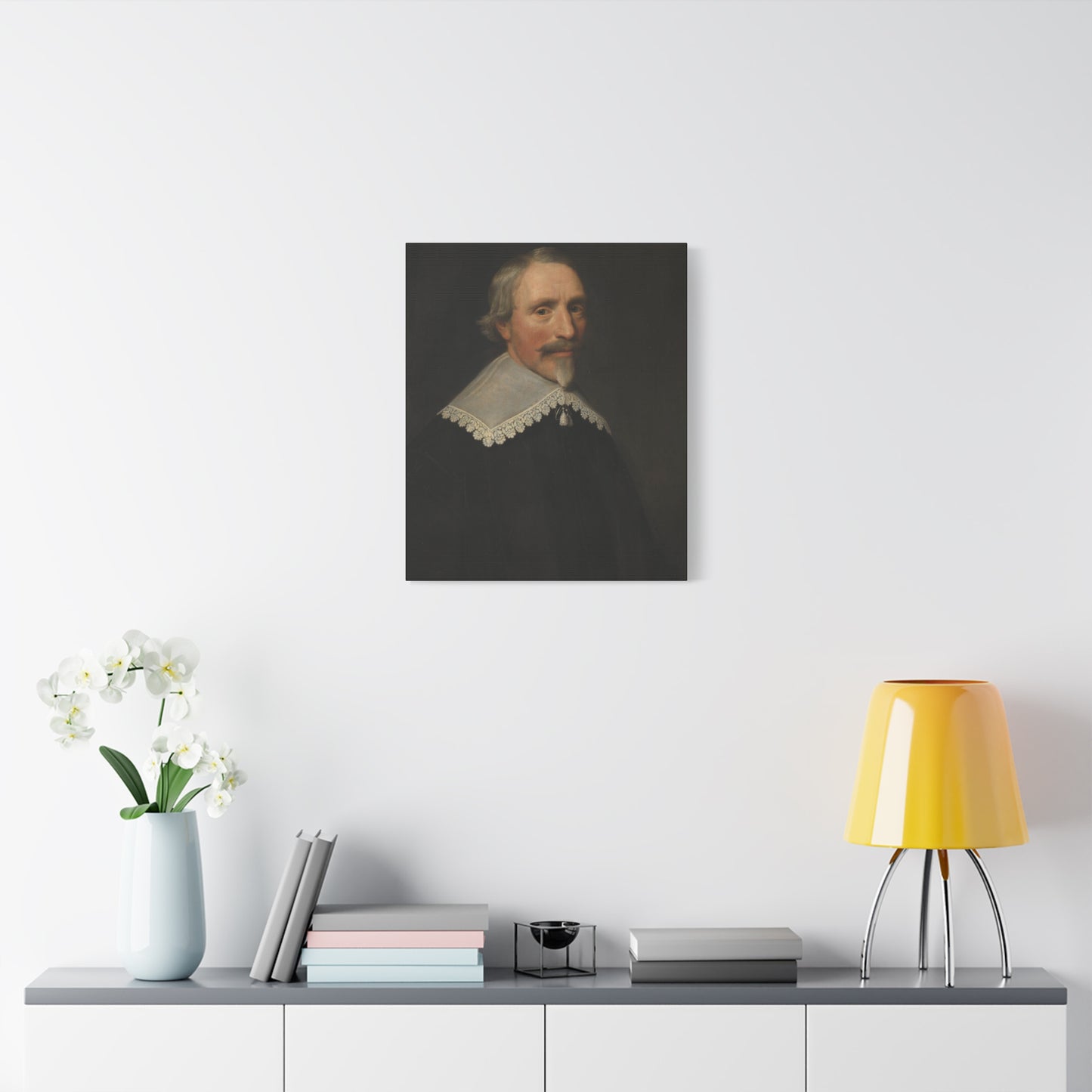 Classic Portrait Matte Canvas Wall Art – Timeless Home Décor