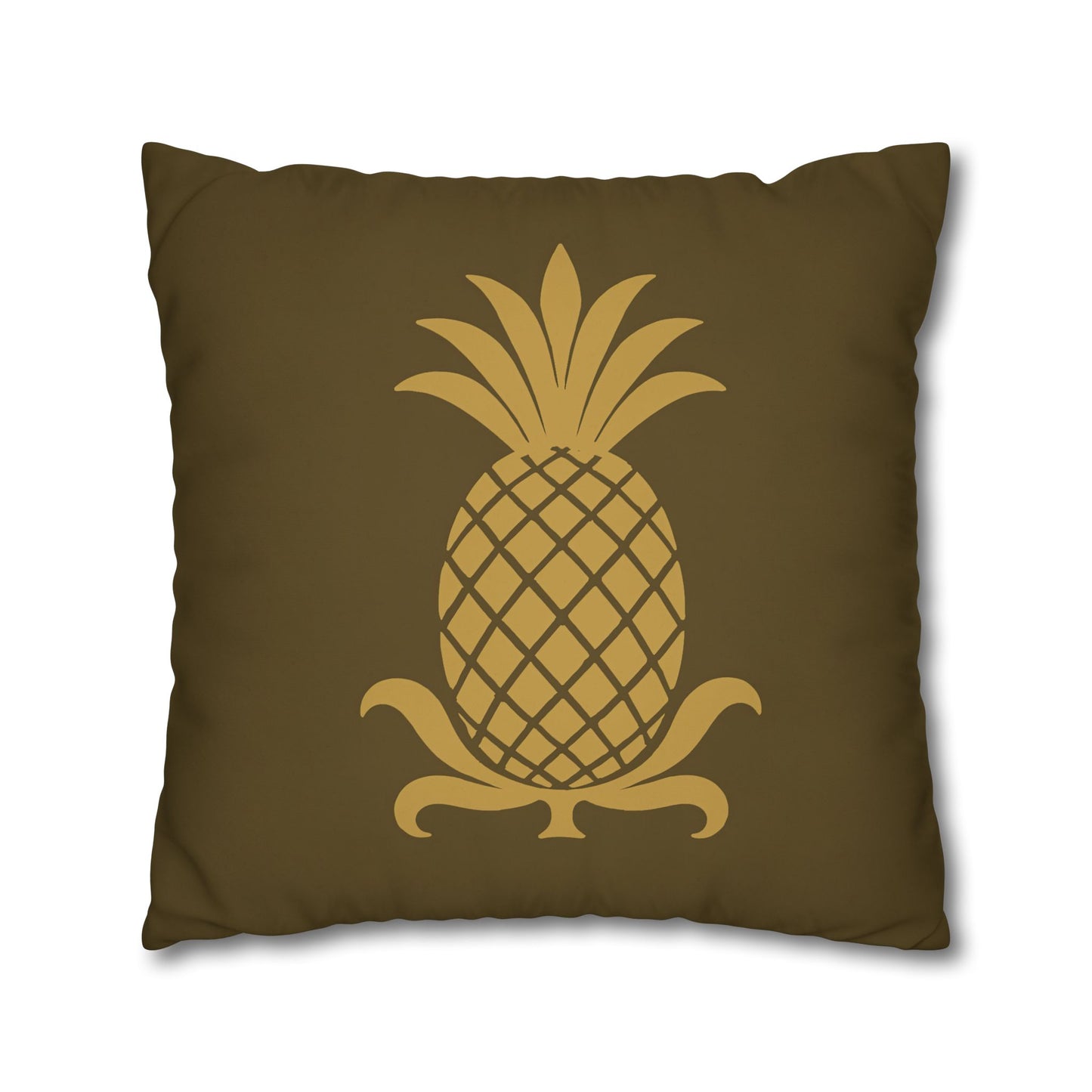 Tropical Pineapple Pillowcase, Home Décor, Summer Vibe, Gift Idea, Tropical Décor, Cozy Living Room, Boho Style Cushion