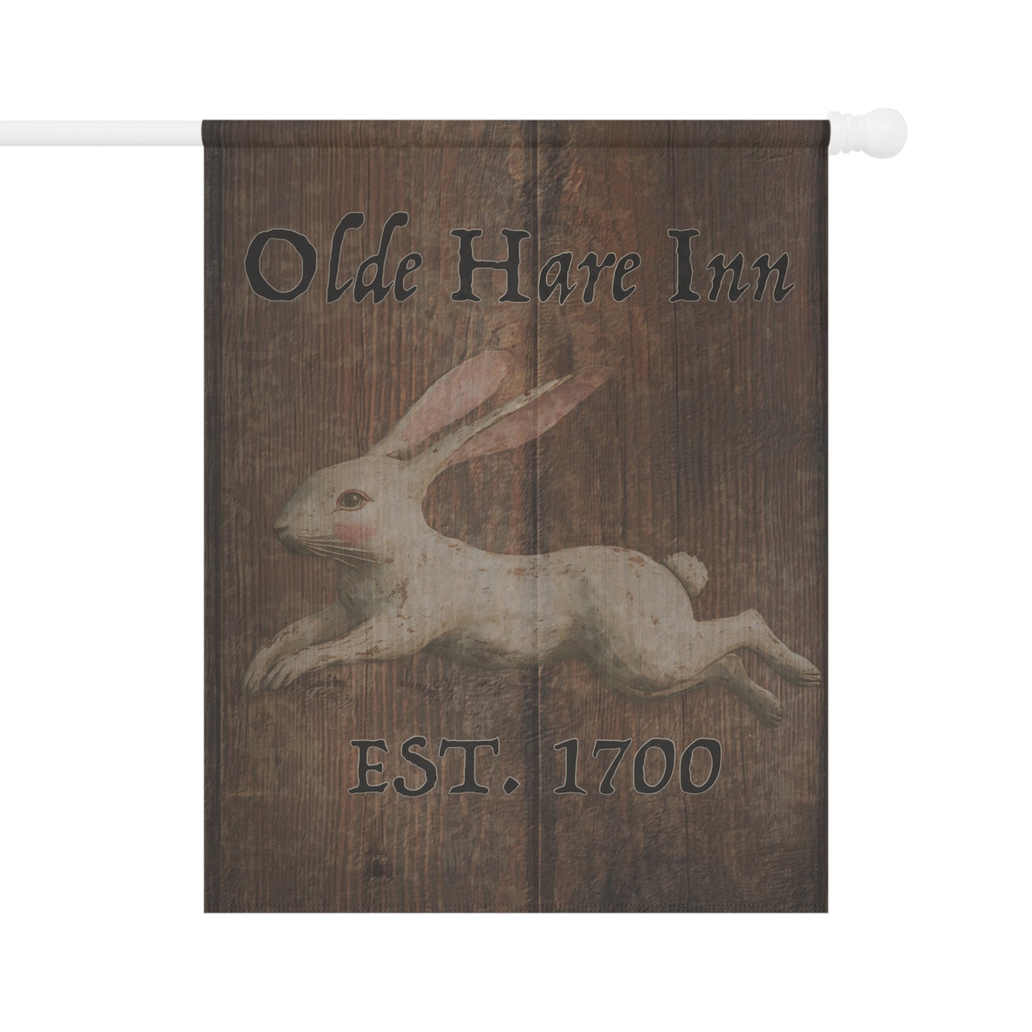 Vintage Garden Flag - Olde Hare Inn EST. 1700