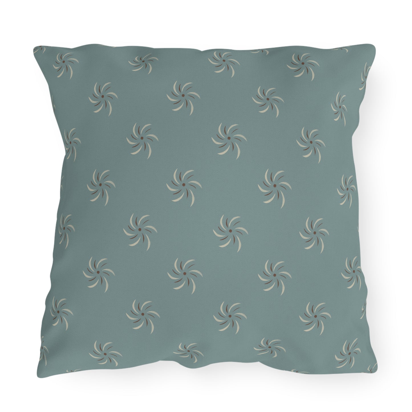 Cozy Outdoor Pillows with Swirl Design - Perfect for Patios and Gardens