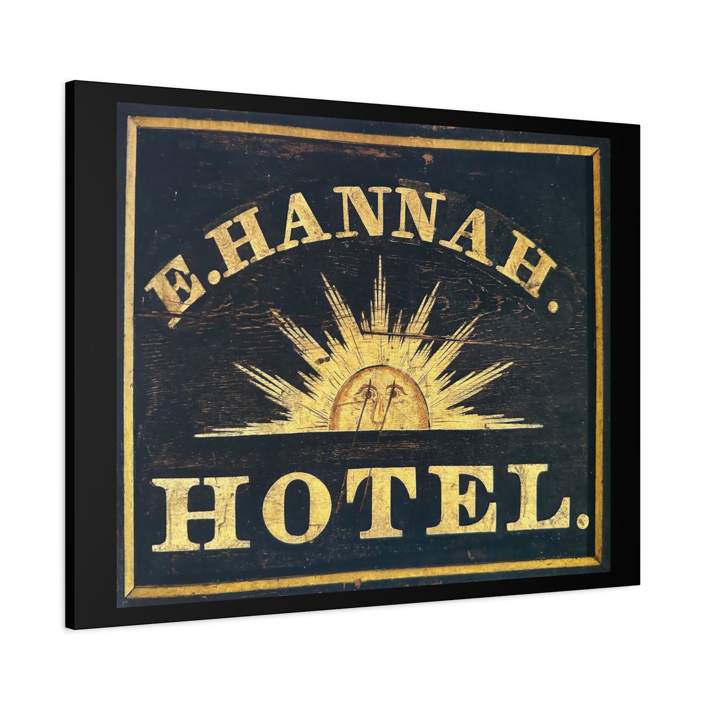 Hannah Hotel Matte Canvas, Stretched, 1.25"