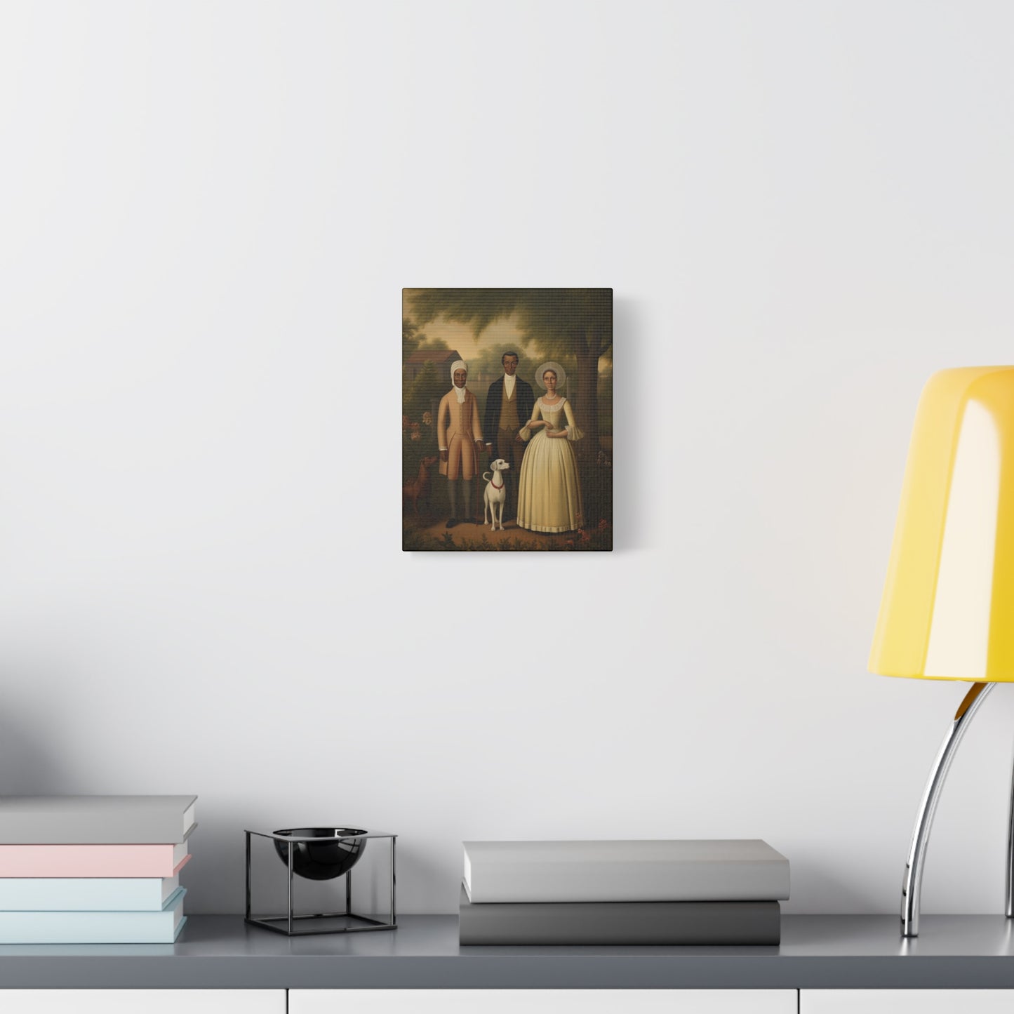 Vintage Portrait Canvas Print - Timeless Family Heritage Art for Home Decor