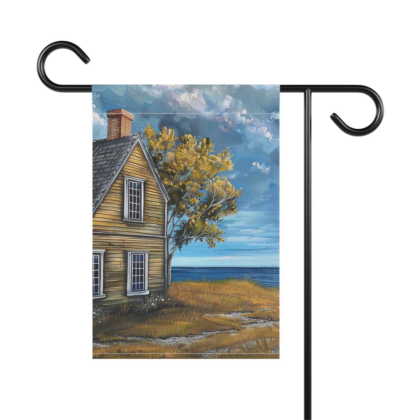 Salt Box by the Sea Garden & House Banner