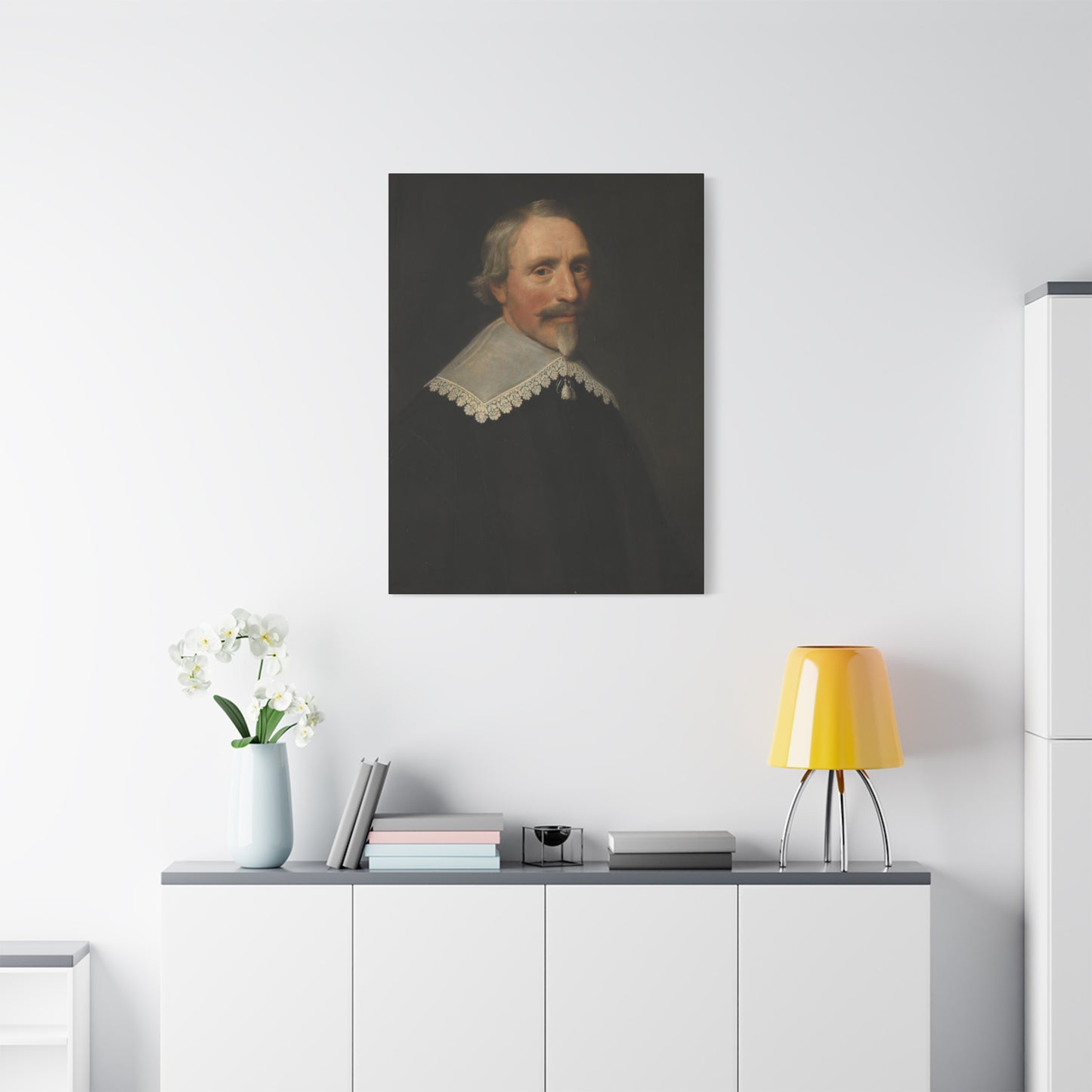 Classic Portrait Matte Canvas Wall Art – Timeless Home Décor