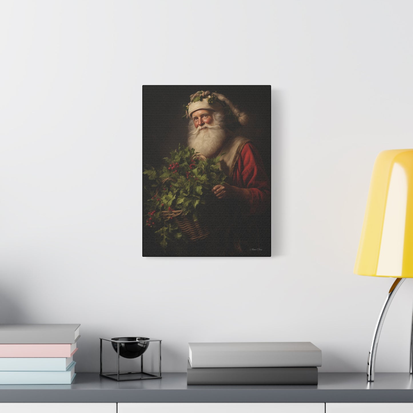 Unconventional Santa Matte Canvas, Stretched, 1.25"