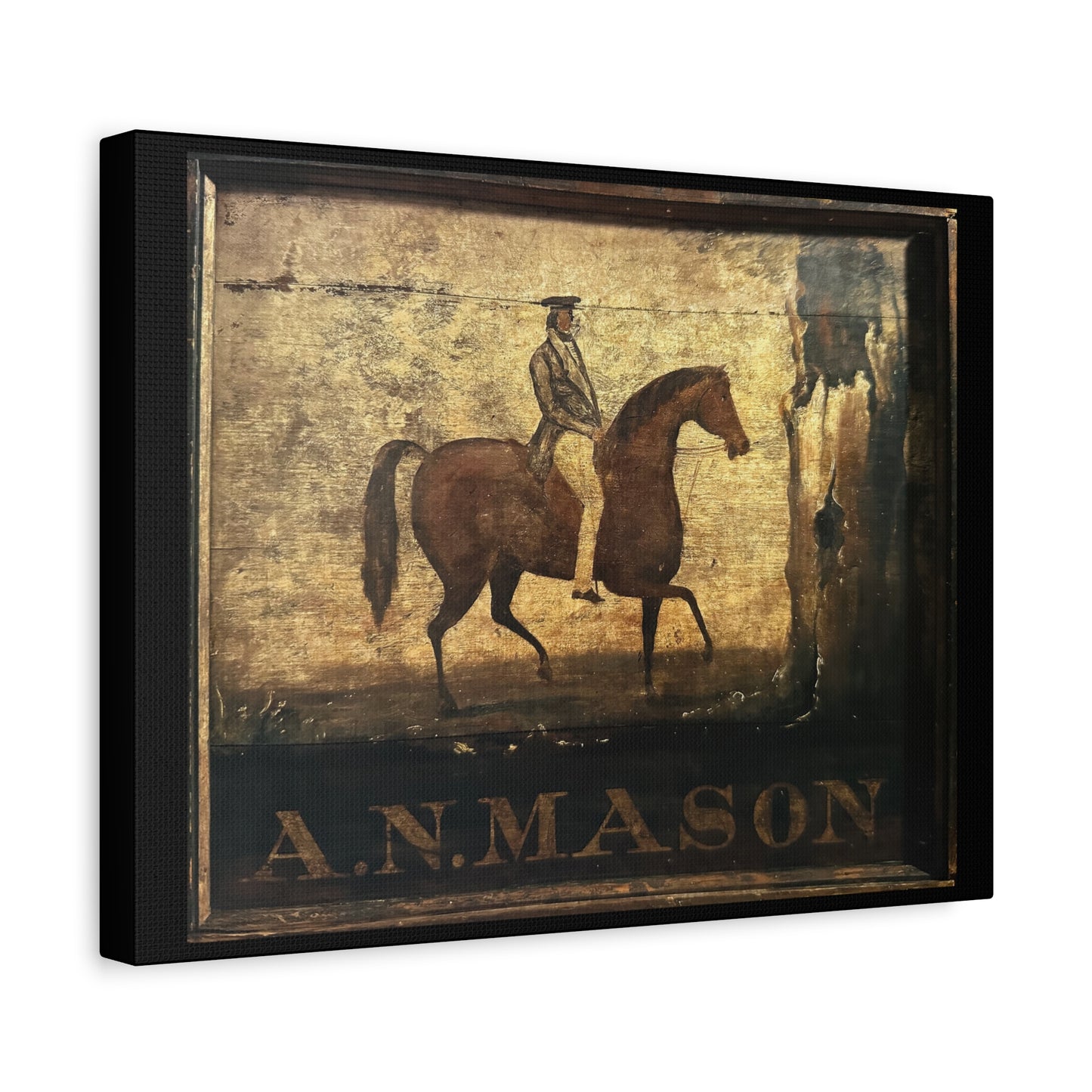 A Mason Matte Canvas, Stretched, 1.25"