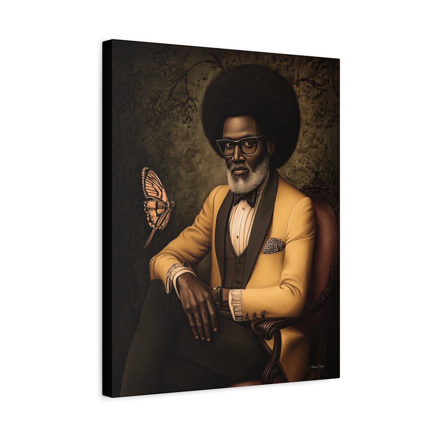 Afro-Victorian Gentleman Portrait | Bellewood Whimsical Historical Art Print
