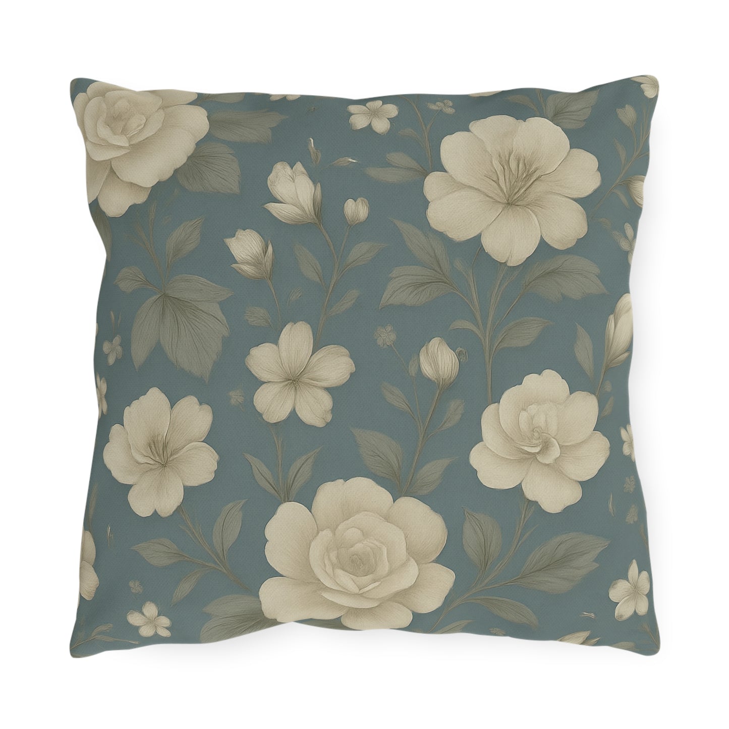 Chic Floral Outdoor Cushions, Patio Pillows, Garden Decor, Summer Accessories, Elegant Floral Throw Pillows, Home and Garden