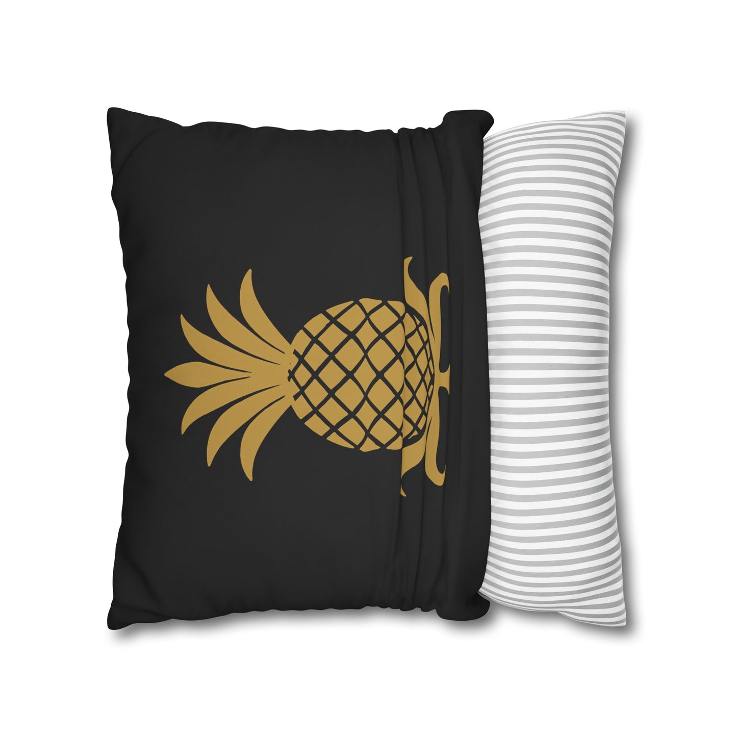 Pineapple Design Throw Pillow, Tropical Home Decor, Couch Cushion, Summer Vibes Pillowcase, Gift for Beach Lovers
