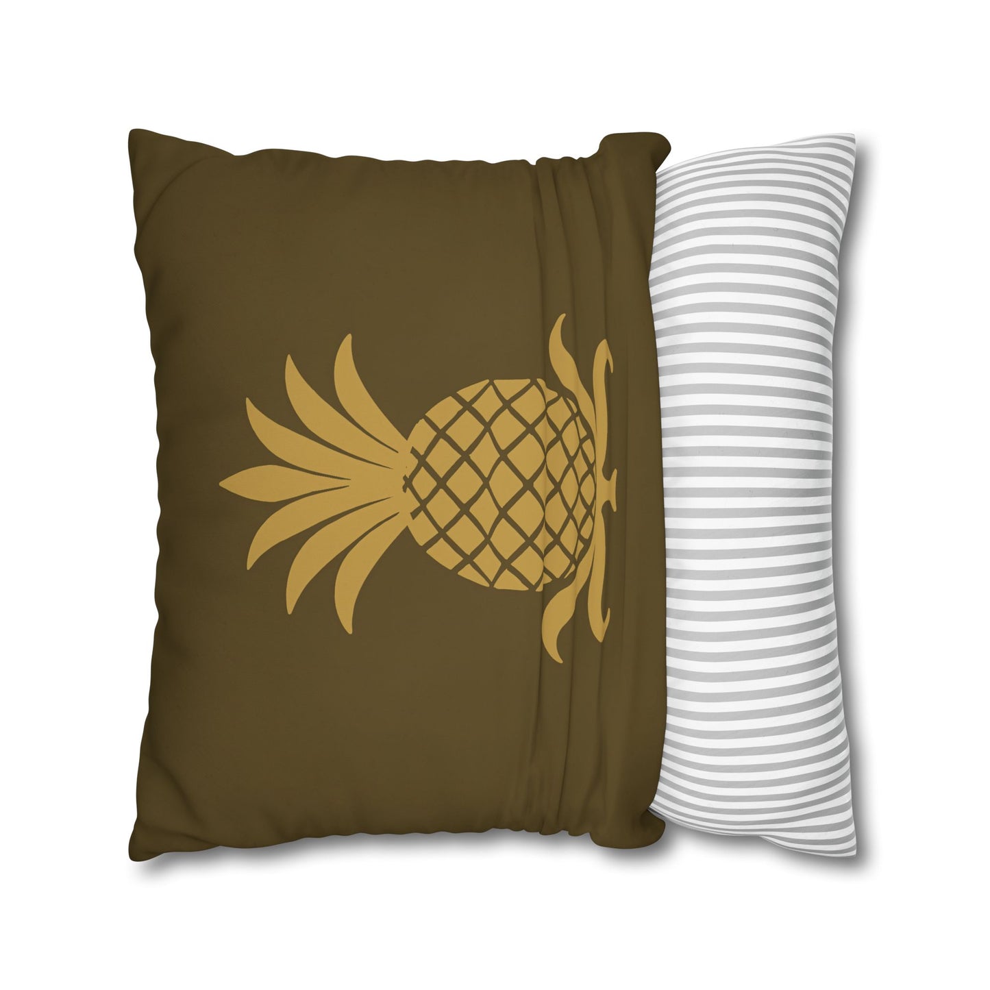 Tropical Pineapple Pillowcase, Home Décor, Summer Vibe, Gift Idea, Tropical Décor, Cozy Living Room, Boho Style Cushion