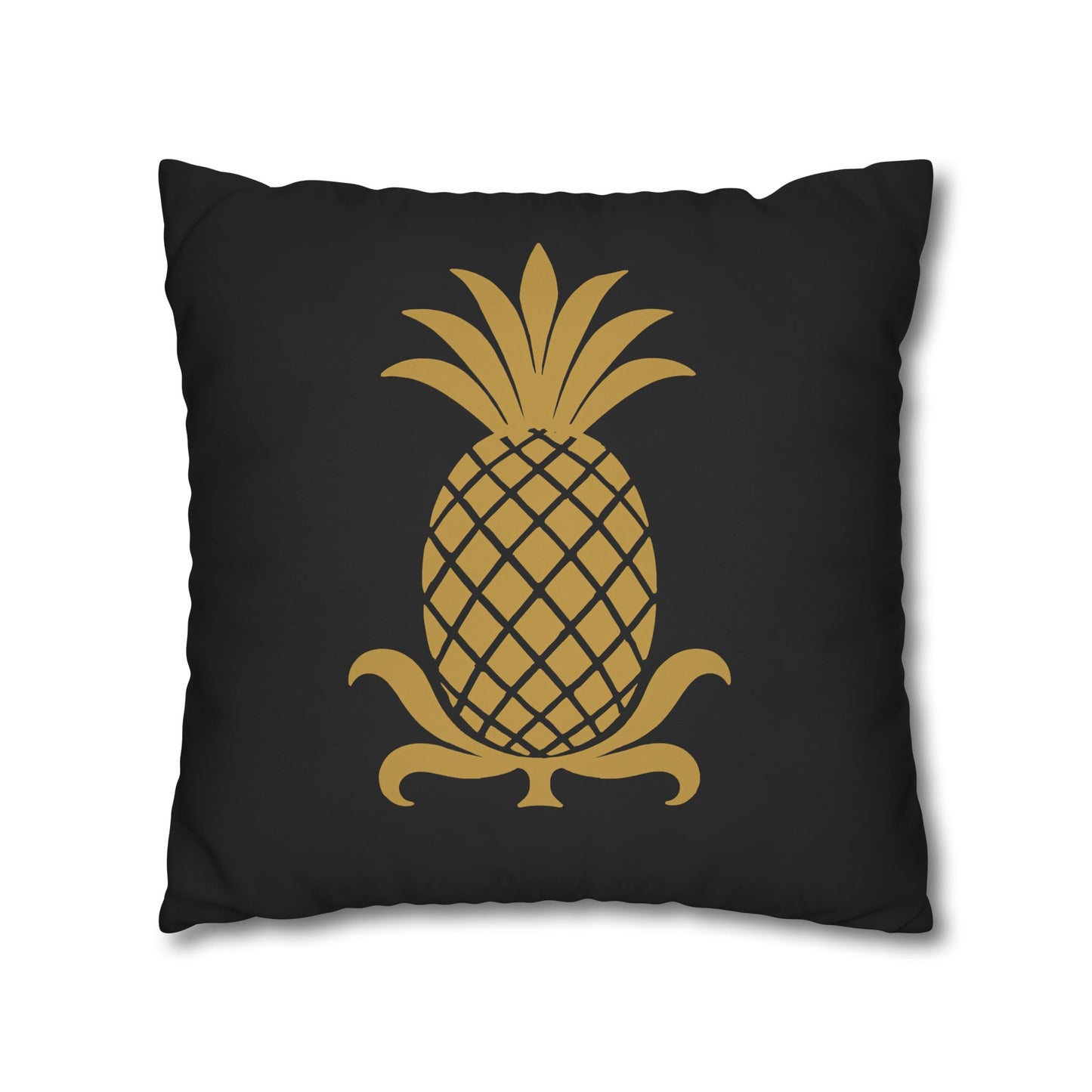 Pineapple Design Throw Pillow, Tropical Home Decor, Couch Cushion, Summer Vibes Pillowcase, Gift for Beach Lovers
