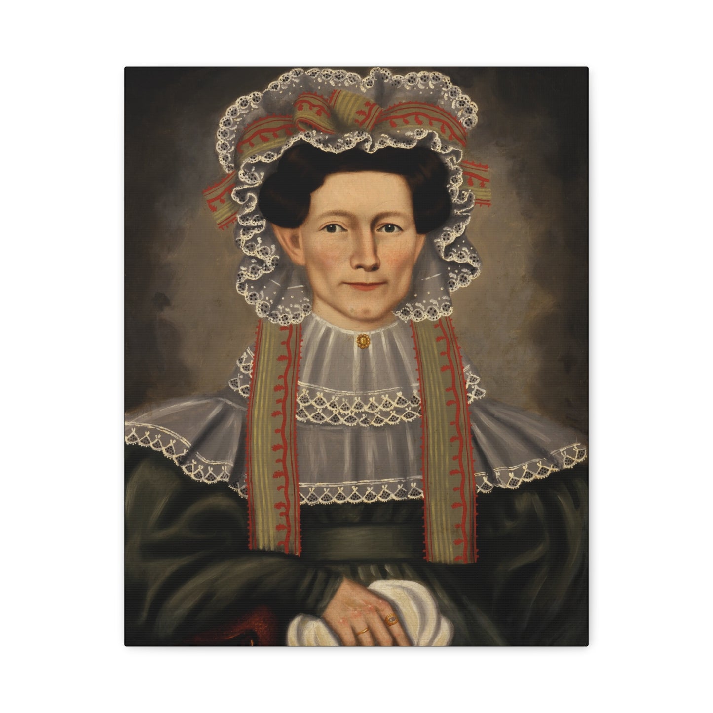 Vintage Portrait Canvas Art - Stretched Wall Decor for Home & Office