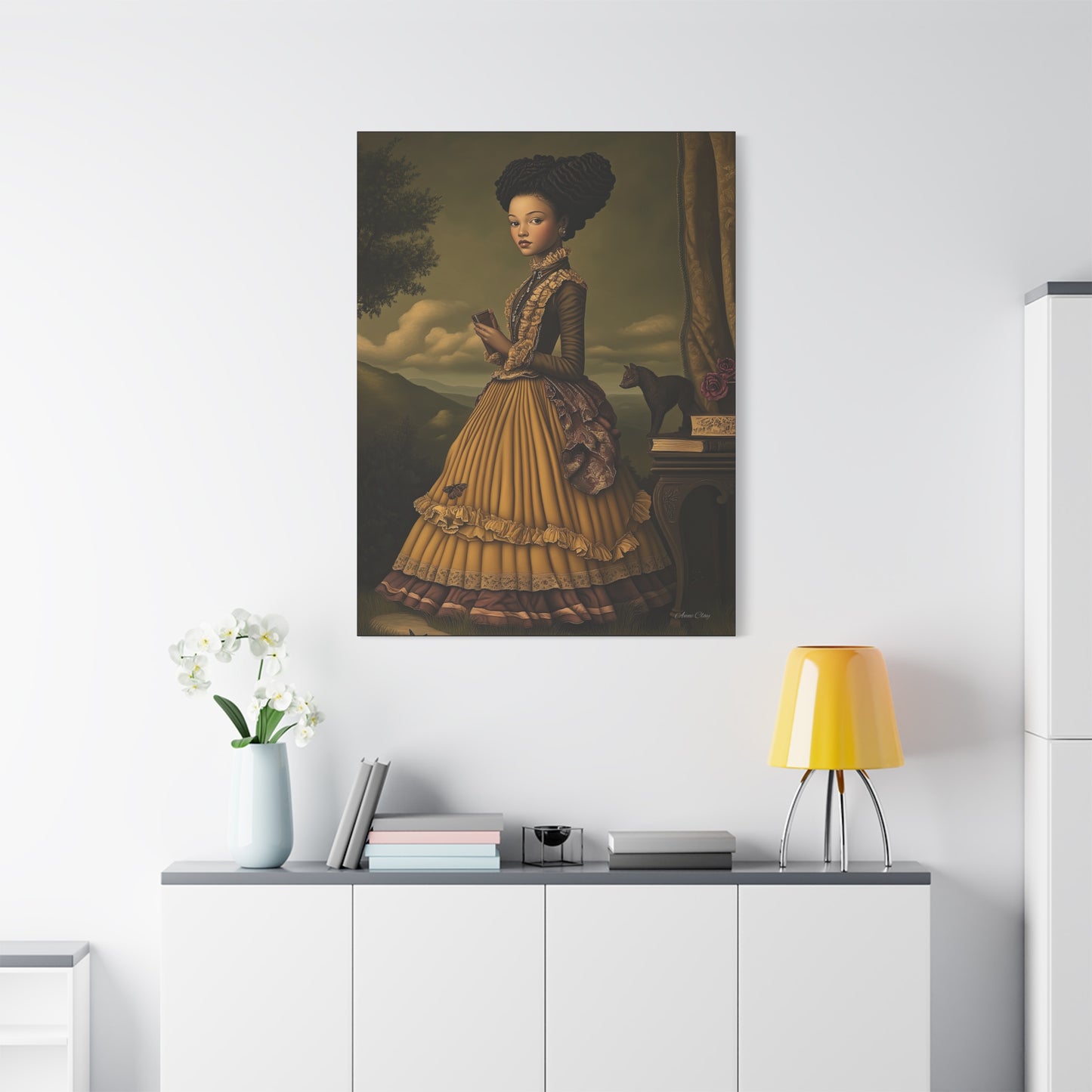 Elegant Art Canvas Print, Home Decor, Gifting, Wall Art, Vintage Style