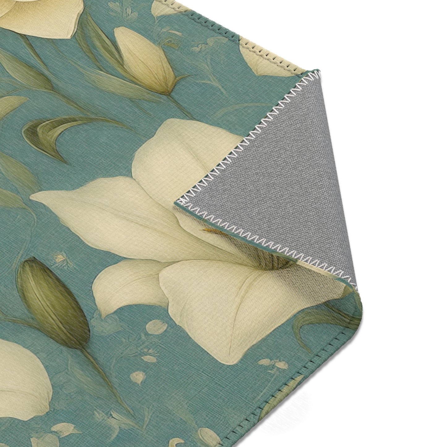 Elegant Floral Area Rug - Vintage Inspired Home Decor, Living Room Accent, Gift for Housewarming, Boho Chic Rug, Spring Decor