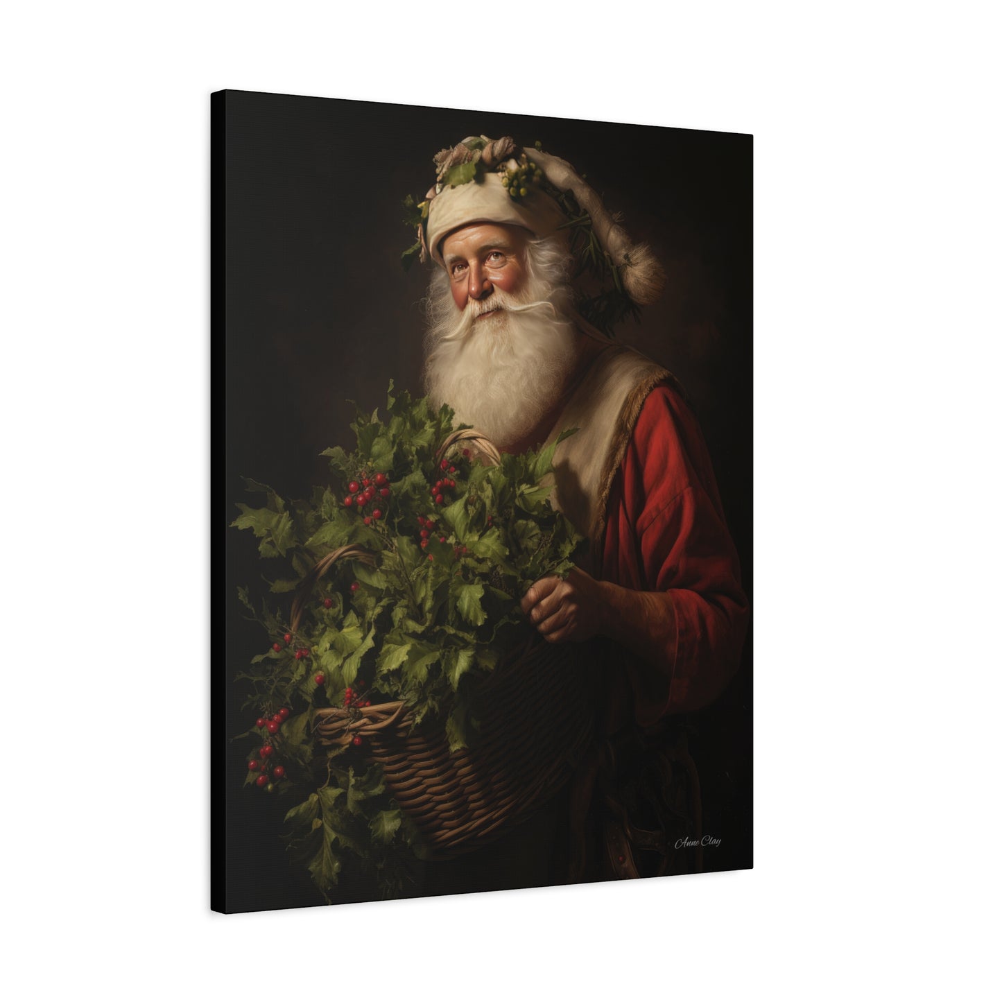 Unconventional Santa Matte Canvas, Stretched, 1.25"