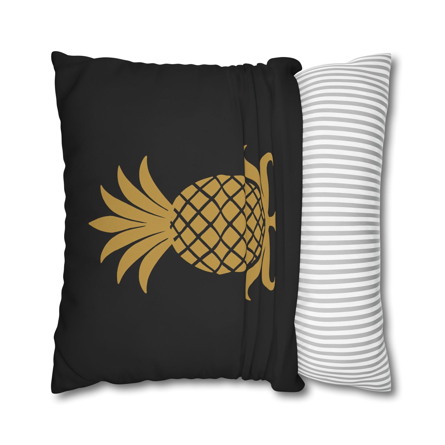 Pineapple Design Throw Pillow, Tropical Home Decor, Couch Cushion, Summer Vibes Pillowcase, Gift for Beach Lovers