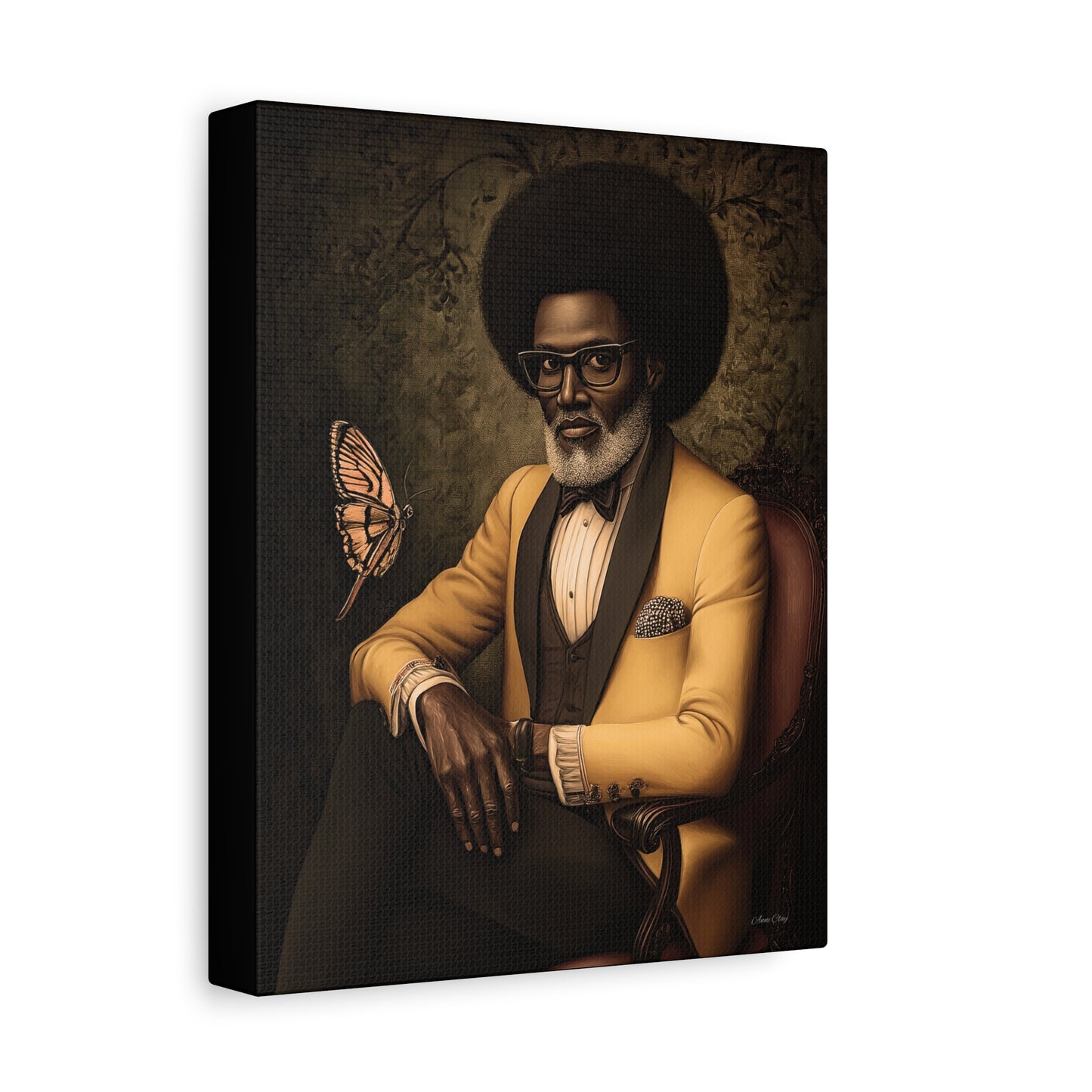 Afro-Victorian Gentleman Portrait | Bellewood Whimsical Historical Art Print