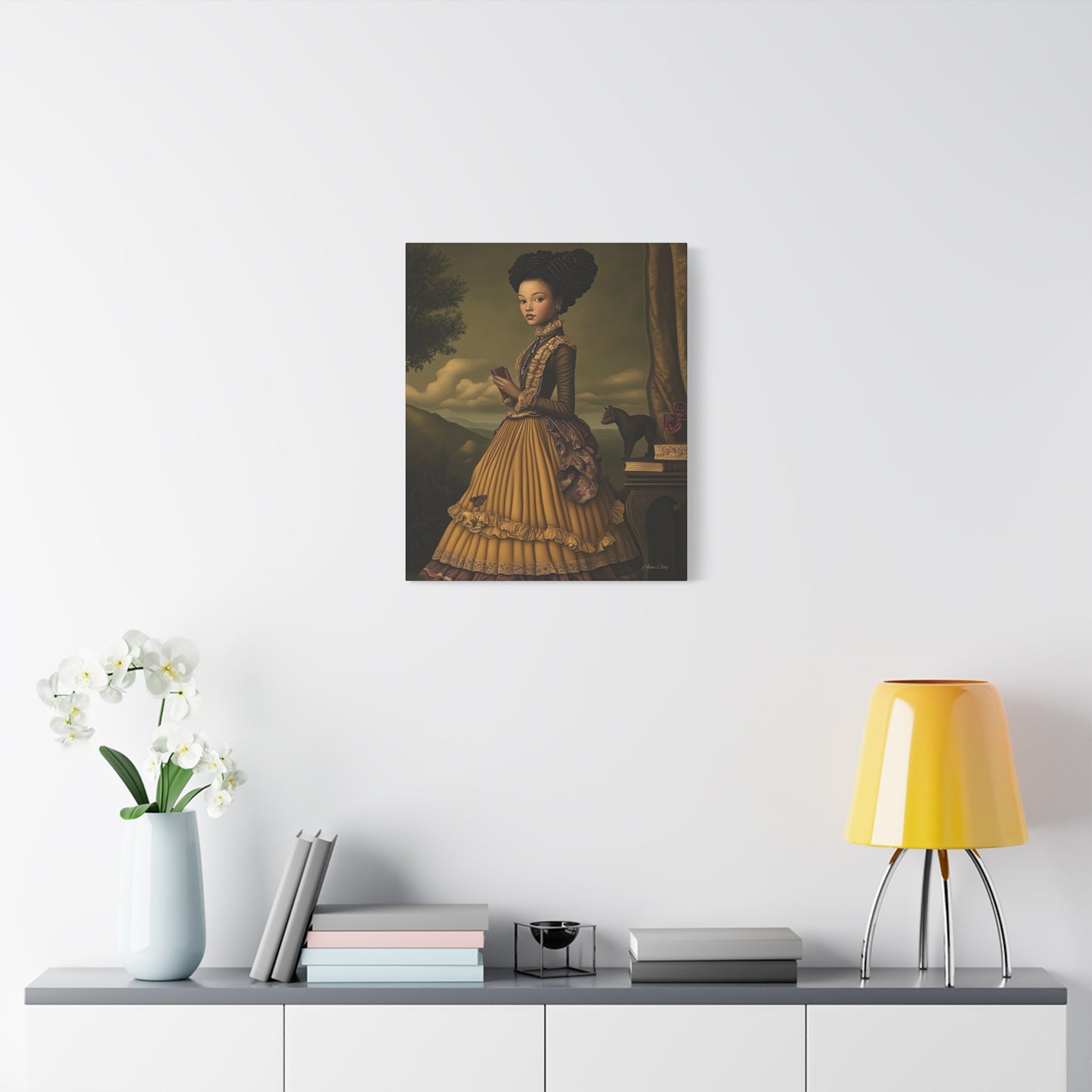 Elegant Art Canvas Print, Home Decor, Gifting, Wall Art, Vintage Style