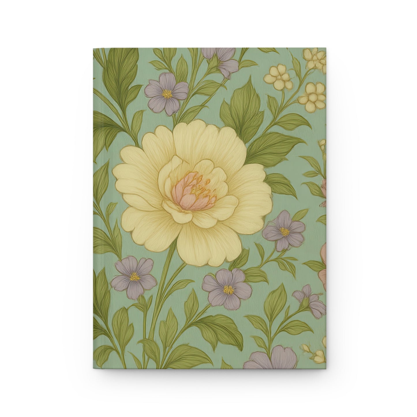 Floral Hardcover Journal - Botanical Notebook for Journaling, Gratitude, Gift for Her, Floral Decor, Beautiful Writing
