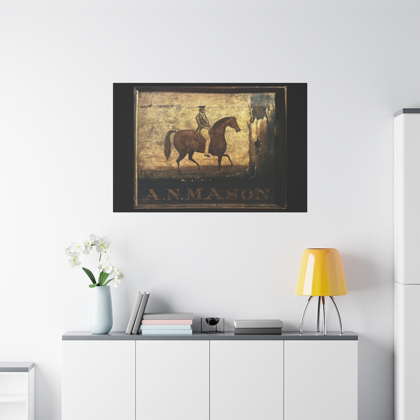 A Mason Matte Canvas, Stretched, 1.25"