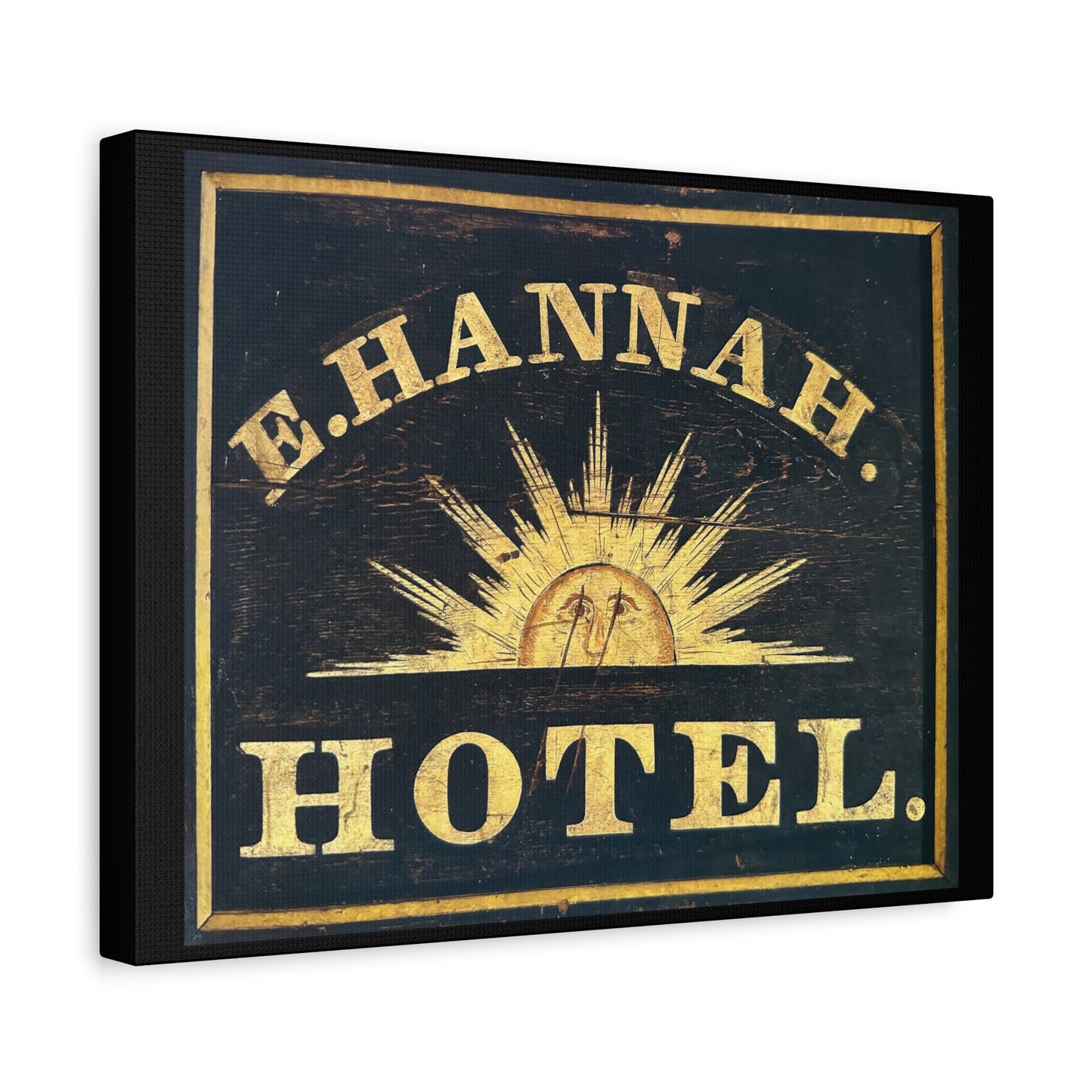 Hannah Hotel Matte Canvas, Stretched, 1.25"