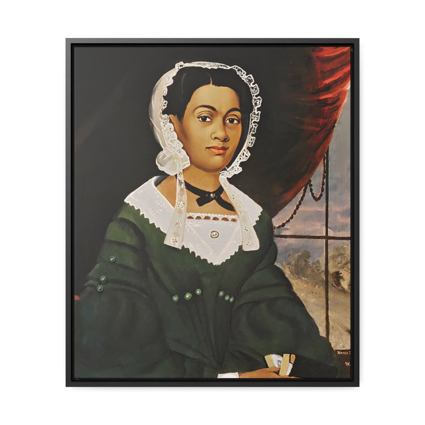 Mrs. Nancy Lawson Gallery Canvas Wraps, Vertical Frame